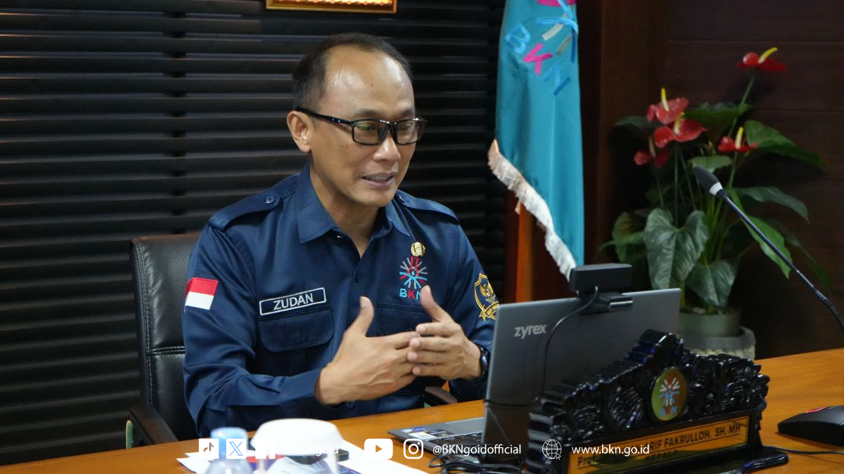 Kepala Badan Kepegawaian Negara Zudan Arif Fakrulloh. (BKN.GO.ID)