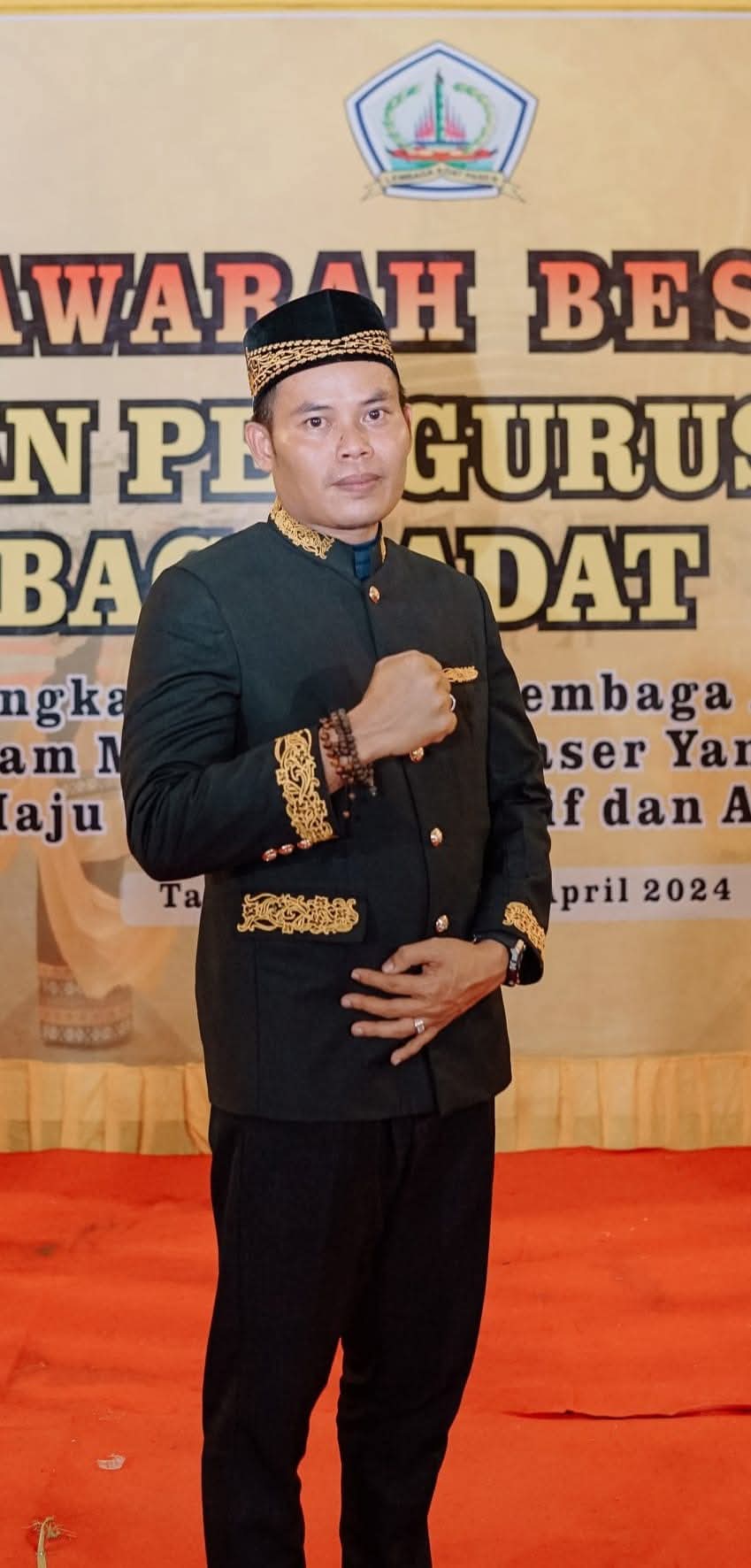 Ketua Umum Dewan Pimpinan Pusat (DPP) Lembaga Adat Paser (LAP) Kaltim, Aji Habibullah bin Aji Anshari Aji Saman.