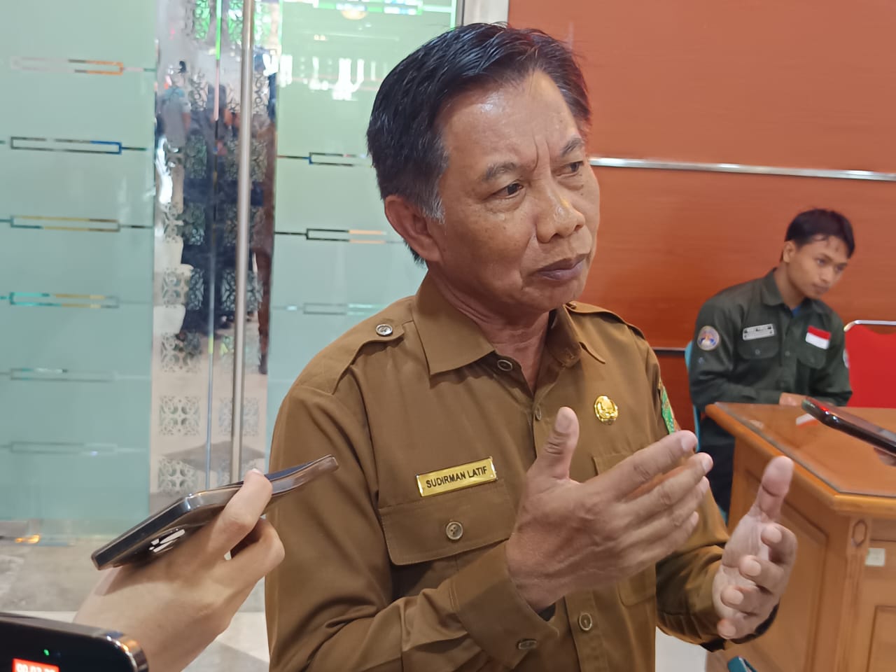 Asisten III Sekretariat Kabupaten Kutai Timur, Sudirman Latif.
