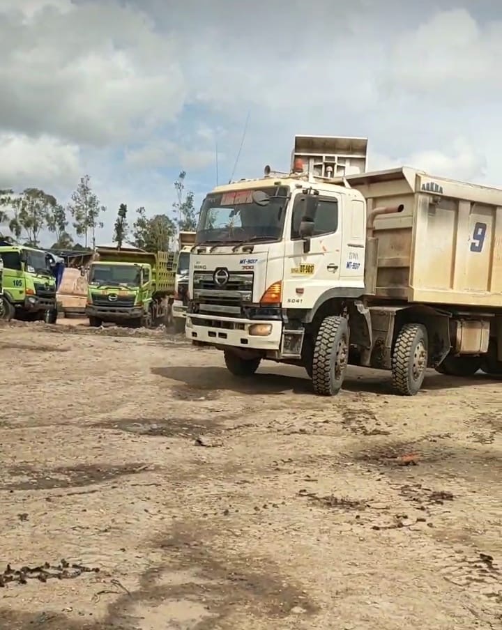 JAMINAN: Unit standby milik PT HWA di Site Tukul, Kecamatan Tering, Kubar.
