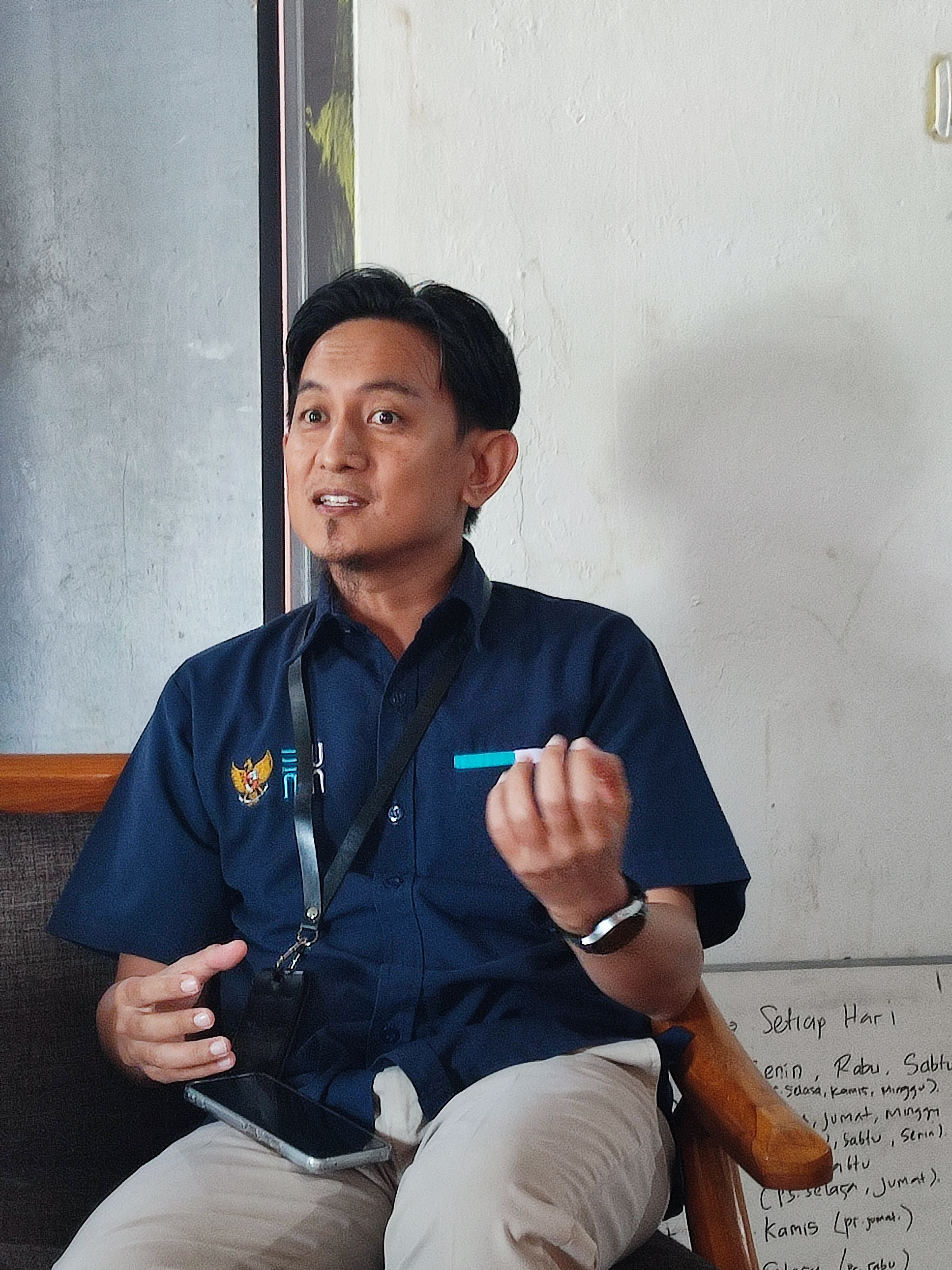 Pemimpin Cabang Bulog Paser Muhammad Mukhlis.