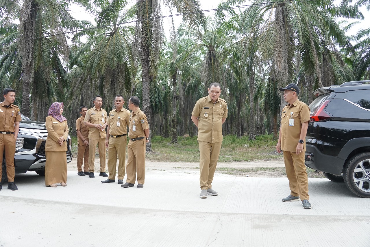 Program Dinas Pekerjaan Umum dan Tata Ruang Paser pada 2025 ini kembali peningkatan jalan di desa dan kecamatan. (Najib/KP)