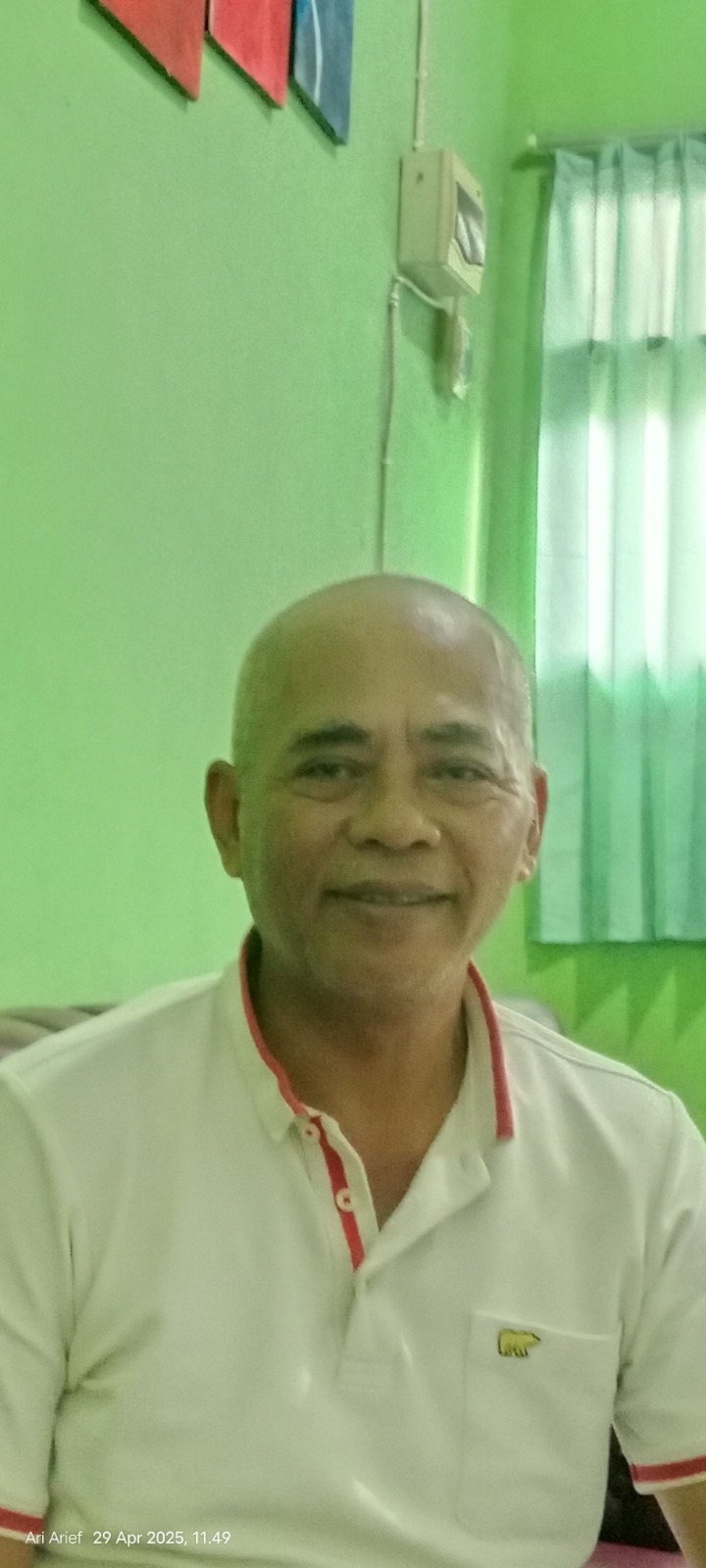 Ketua Yayasan Pendidikan SMK Pelita Gamma PPU, Imam Raharjo.