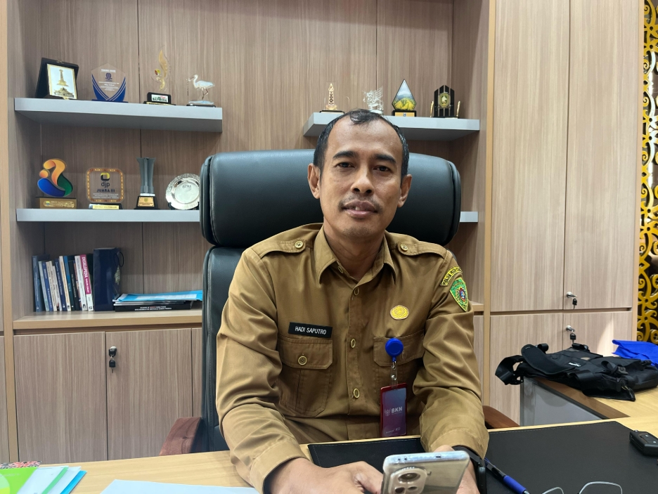 PEMERINTAH: Kepala Badan Pendapatan Daerah (Bapenda) PPU Hadi Saputro