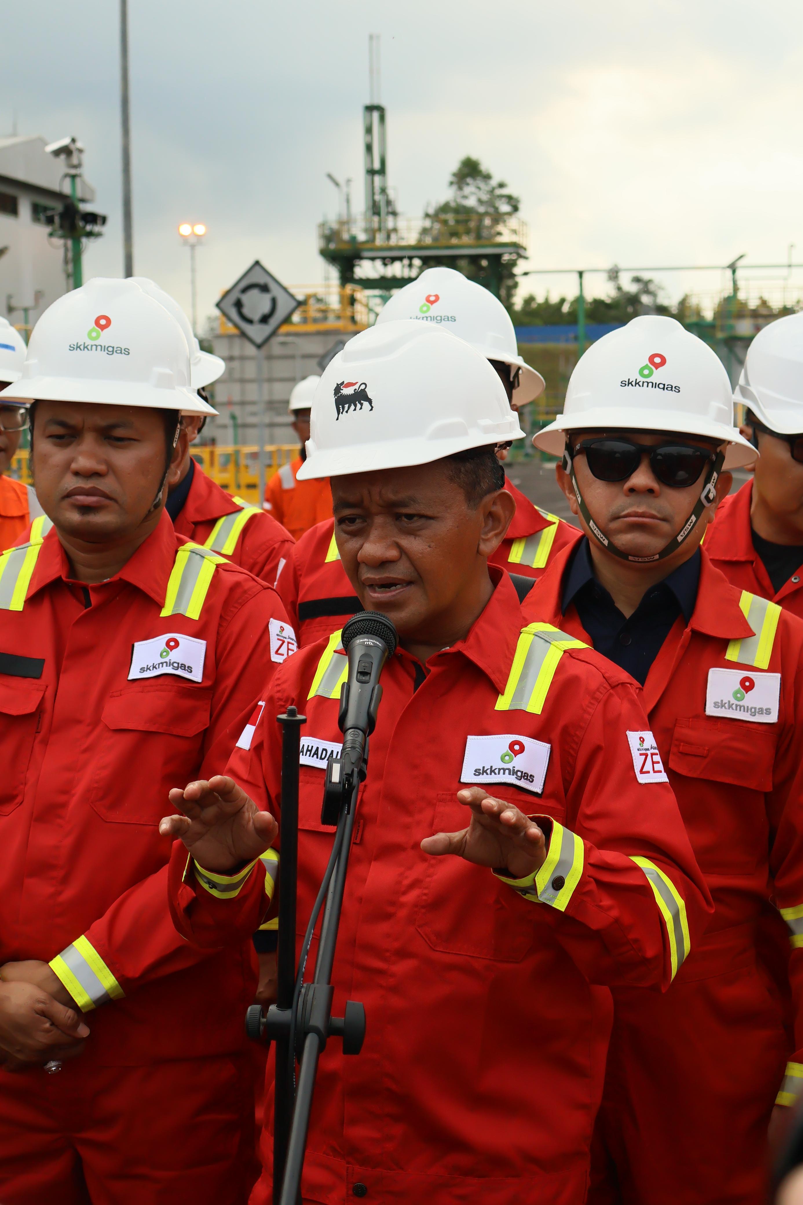 INVESTASI POSITIF: Bahlil Lahadalia memberikan apresiasi tinggi terhadap PT PHM. (FOTO ULIL/KP)