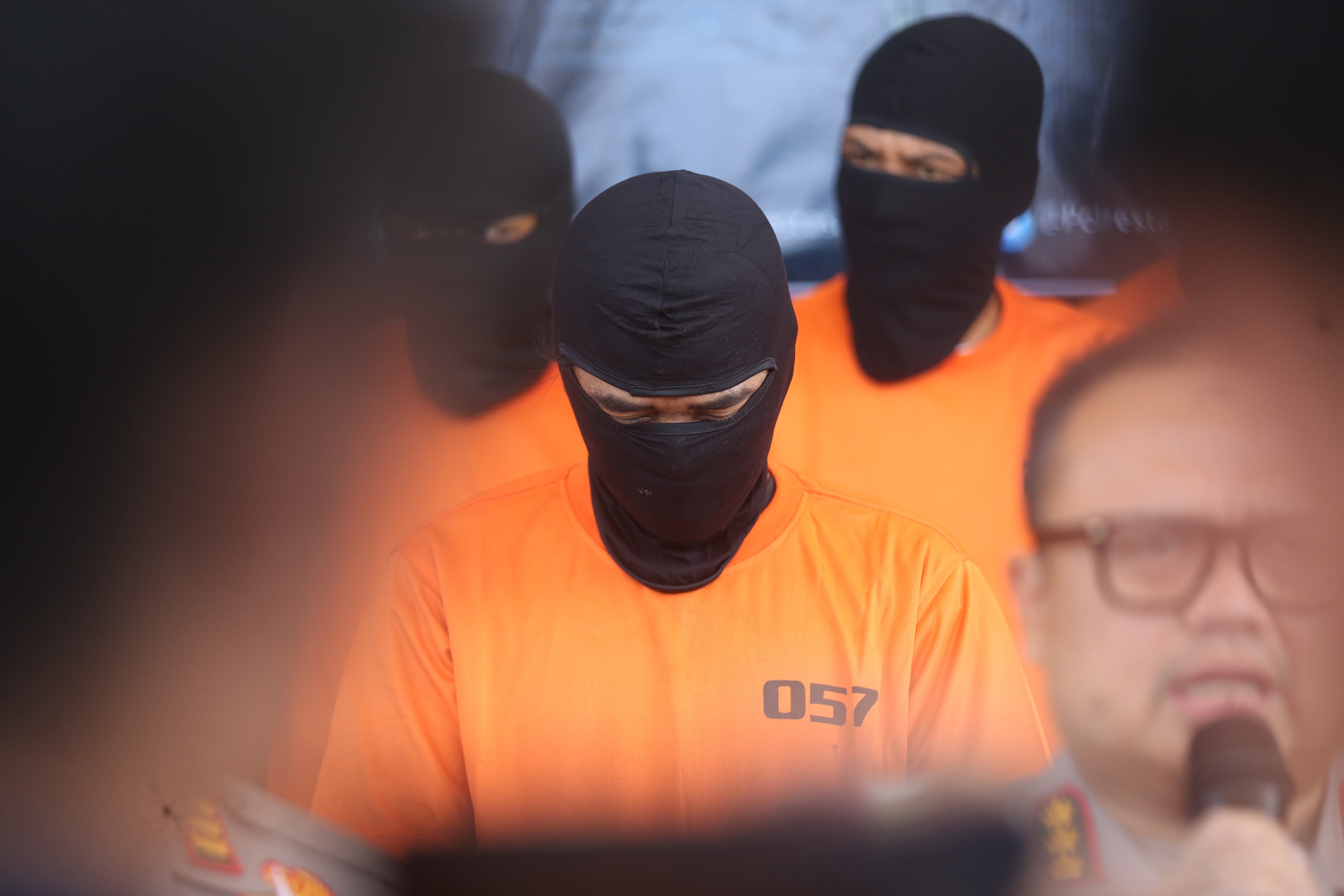 R alias K, warga Samarinda Seberang, yang merupakan otak penembakan yang menewaskan pemuda di Jalan KH Ahmad Dahlan.