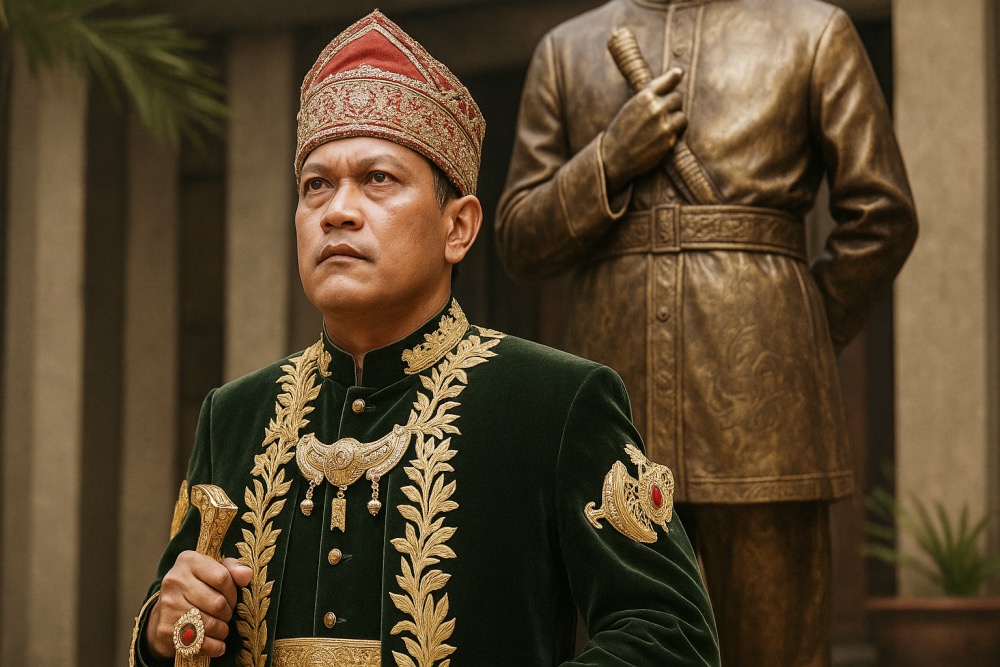 Cevi Yusuf Isnendar, pria asal Cianjur yang belakangan memicu polemik setelah penobatannya sebagai Raja Kebudayaan Banjar Kalimantan oleh Menteri Kebudayaan Fadli Zon.