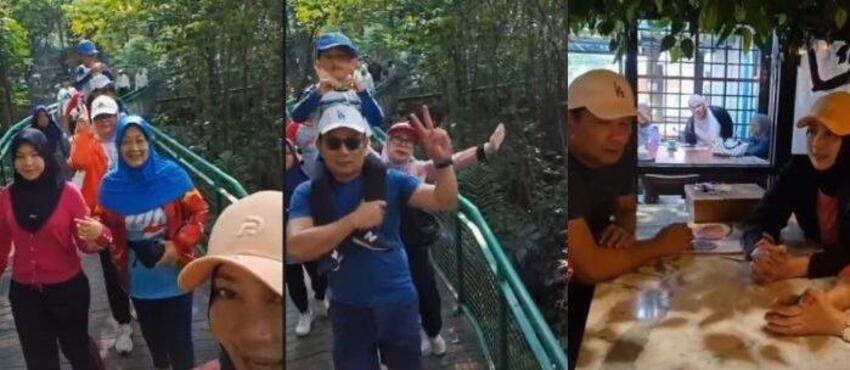 Momen kebersamaan Atalia Praratya dengan Ridwan Kamil.