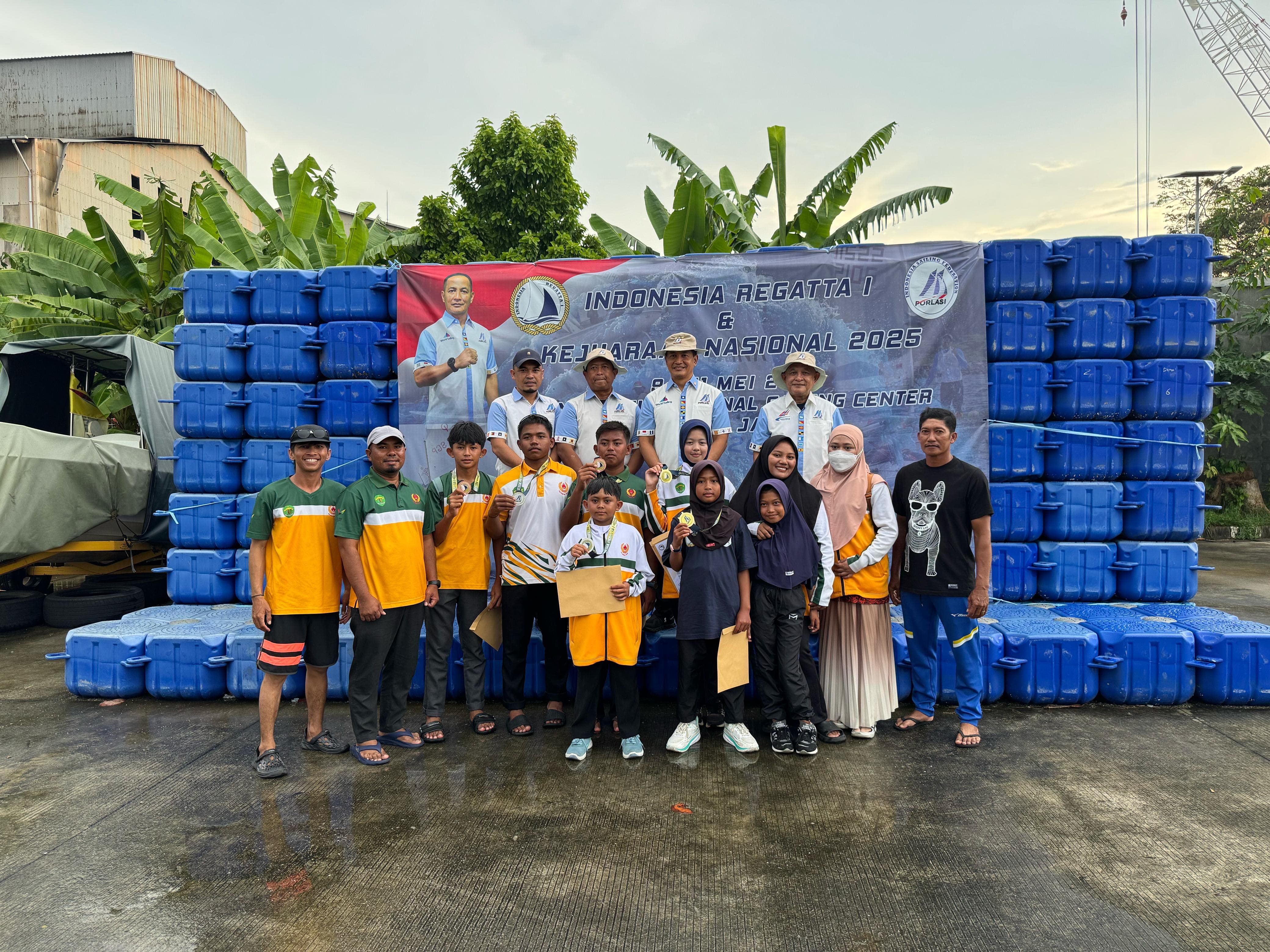 : Atlet layar junior Kaltim tampil apik di Indonesia Regatta Series I 2025 yang berlangsung di Jakarta.