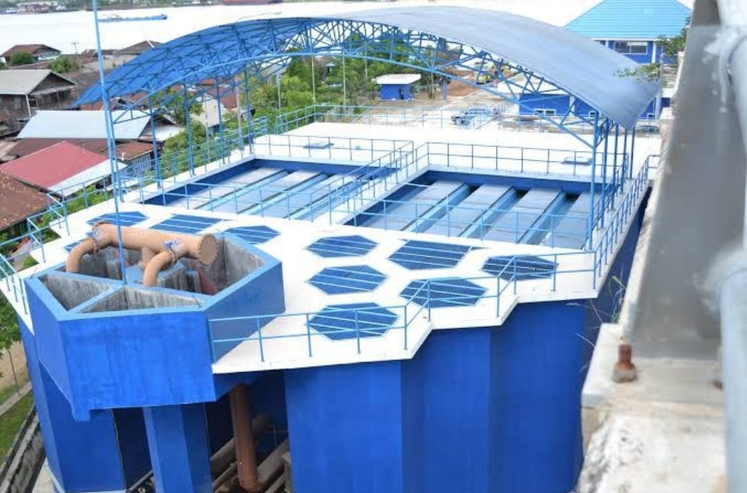 KURAS: Perumdan Tirta Kencana Samarinda menjadwalkan pengurasan IPA Kalhol, Kamis (15/5), untuk menjaga kualitas produksi.
