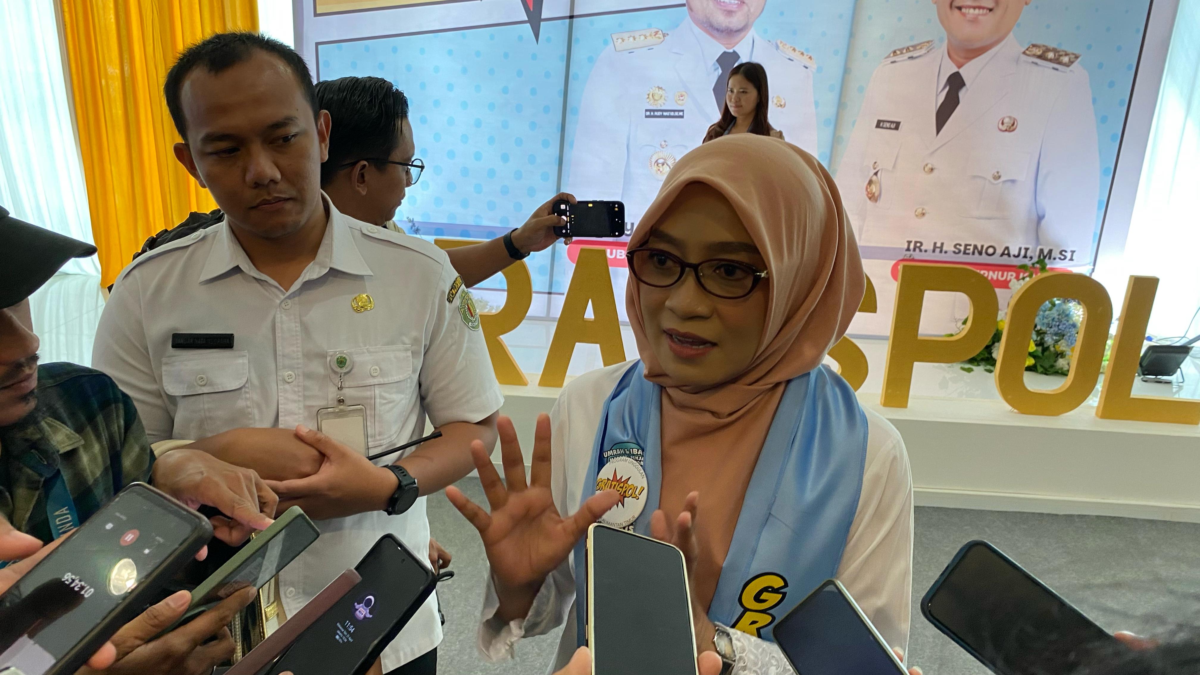 Sekprov Kaltim, Sri Wahyuni. (Dok KP)