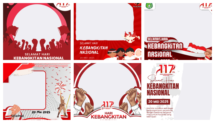 Desain 35 link Twibbon Harkitnas 2025.