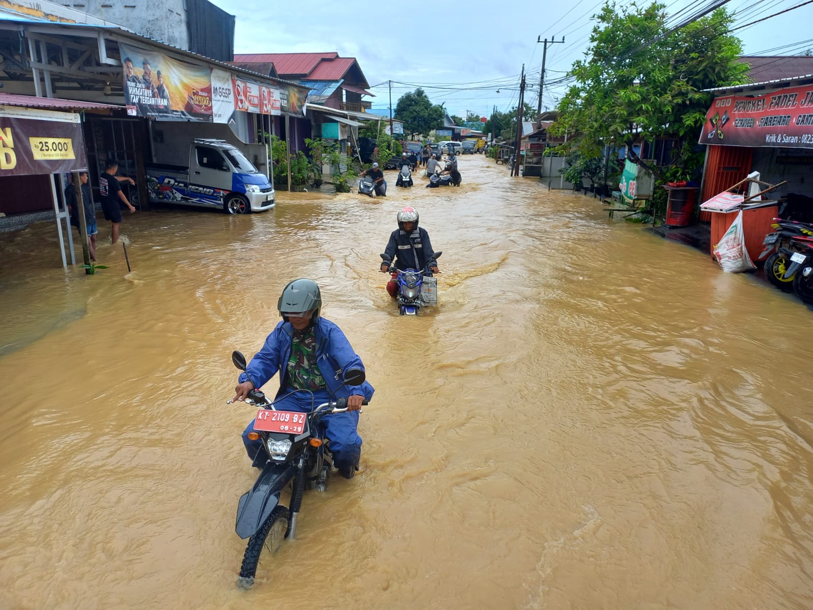 TURUT TERIMBAS: Wali Kota Andi Harun menyebut Samarinda juga sering menerima air kiriman dari kabupaten tetangga lantaran aktivitas bukaan lahan sehingga menyebabkan banjir.