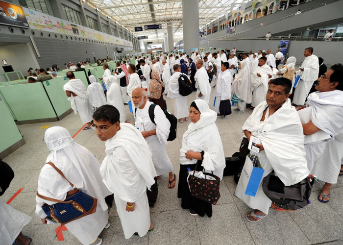 Jamaah haji Indonesia tahun 2025 tiba di Makkah.