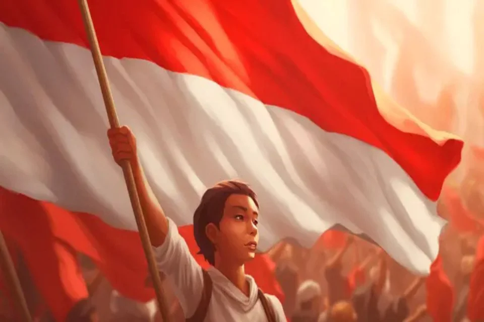 Ilustrasi rayakan Hari Kebangkitan Nasional.