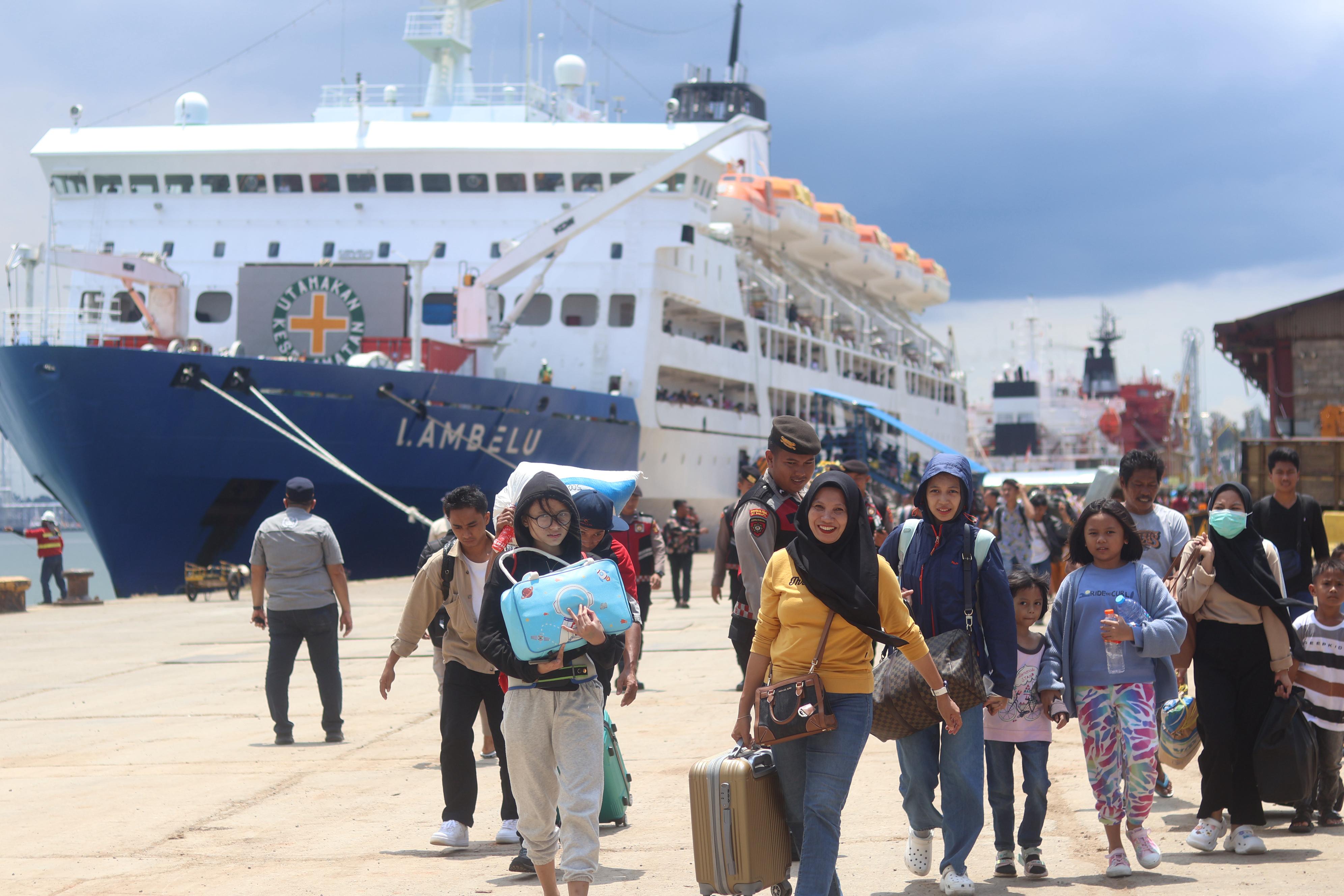 NAIK: Penumpang yang datang ke Balikpapan melalui angkutan laut dalam negeri pada Maret 2025 mencapai 66.943 orang, atau naik 451,70 persen dibandingkan Februari 2025.