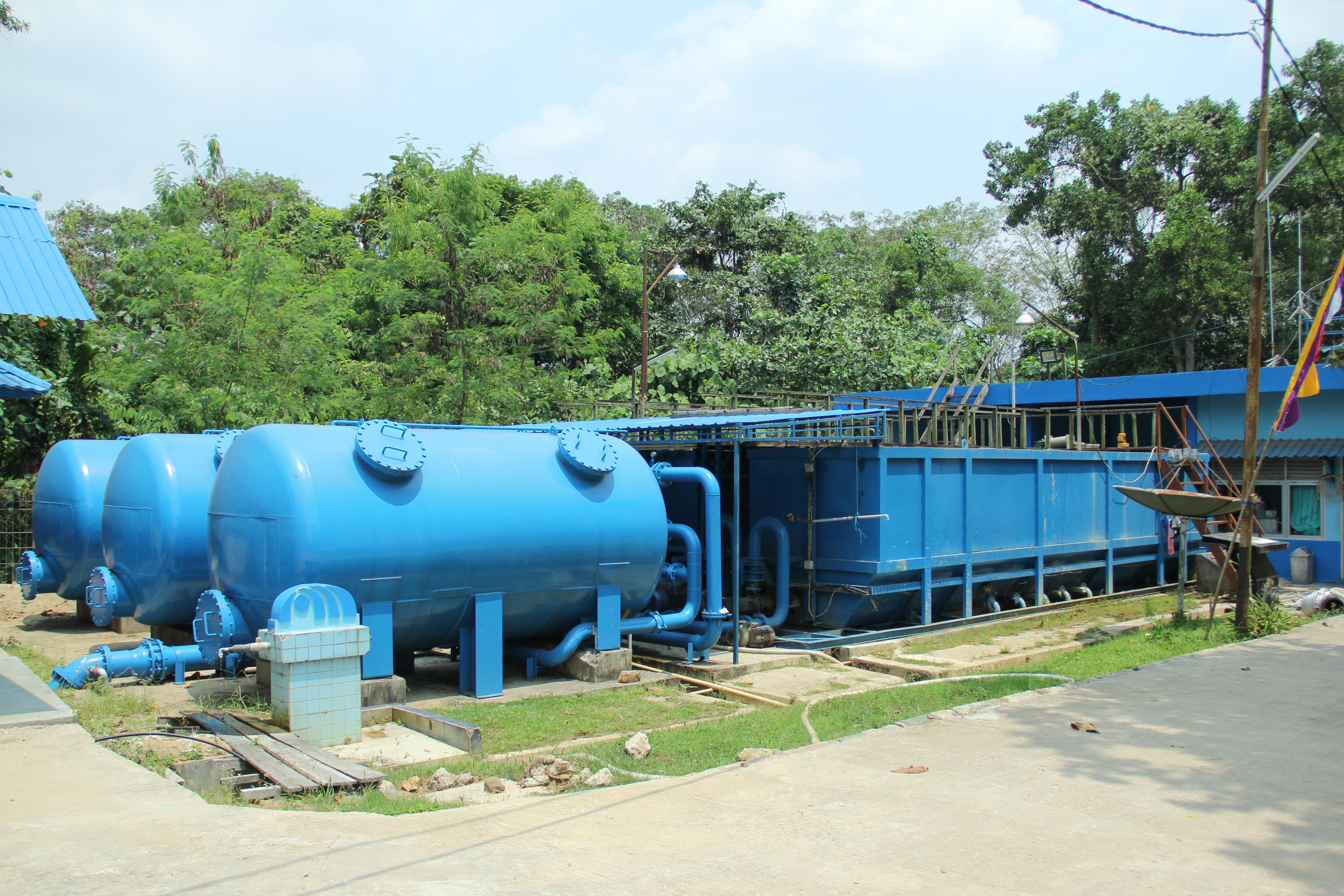 UNTUK MASYARKAT: Perumdan Tirta Kencana Samarinda akan menguras bak clarifier dan WTP IPA Selili Selasa (27/5) untuk jaga kualitas produksi.