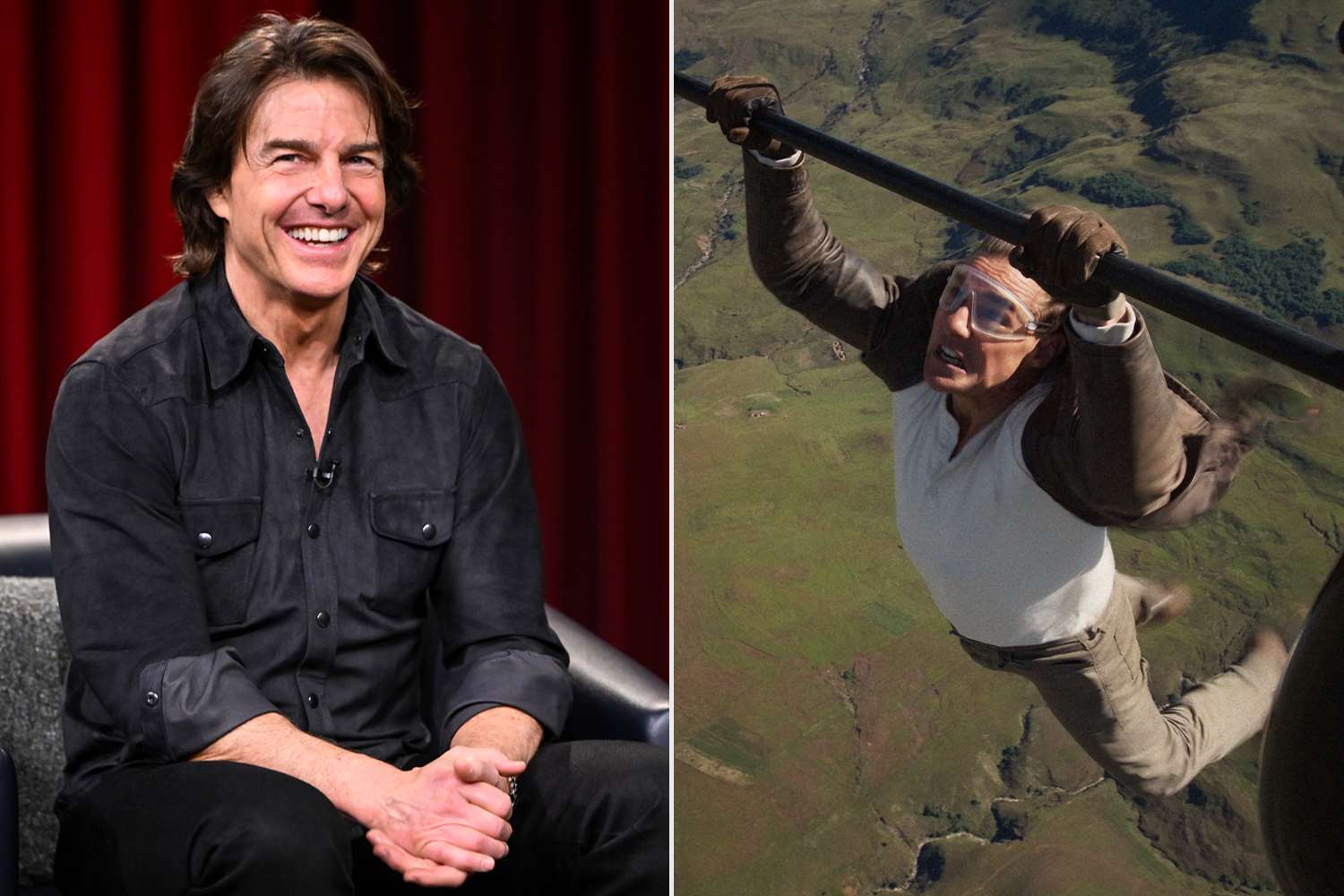Tom Cruise memerankan sendiri adegan berbahaya dalam film Mission Impossible.