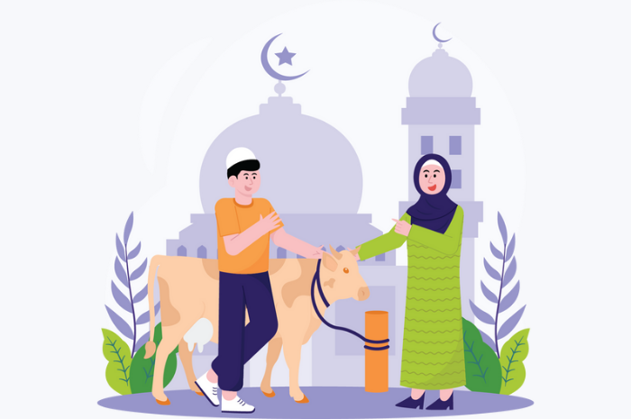 Ilustrasi Hari Raya Idul Adha 2025.