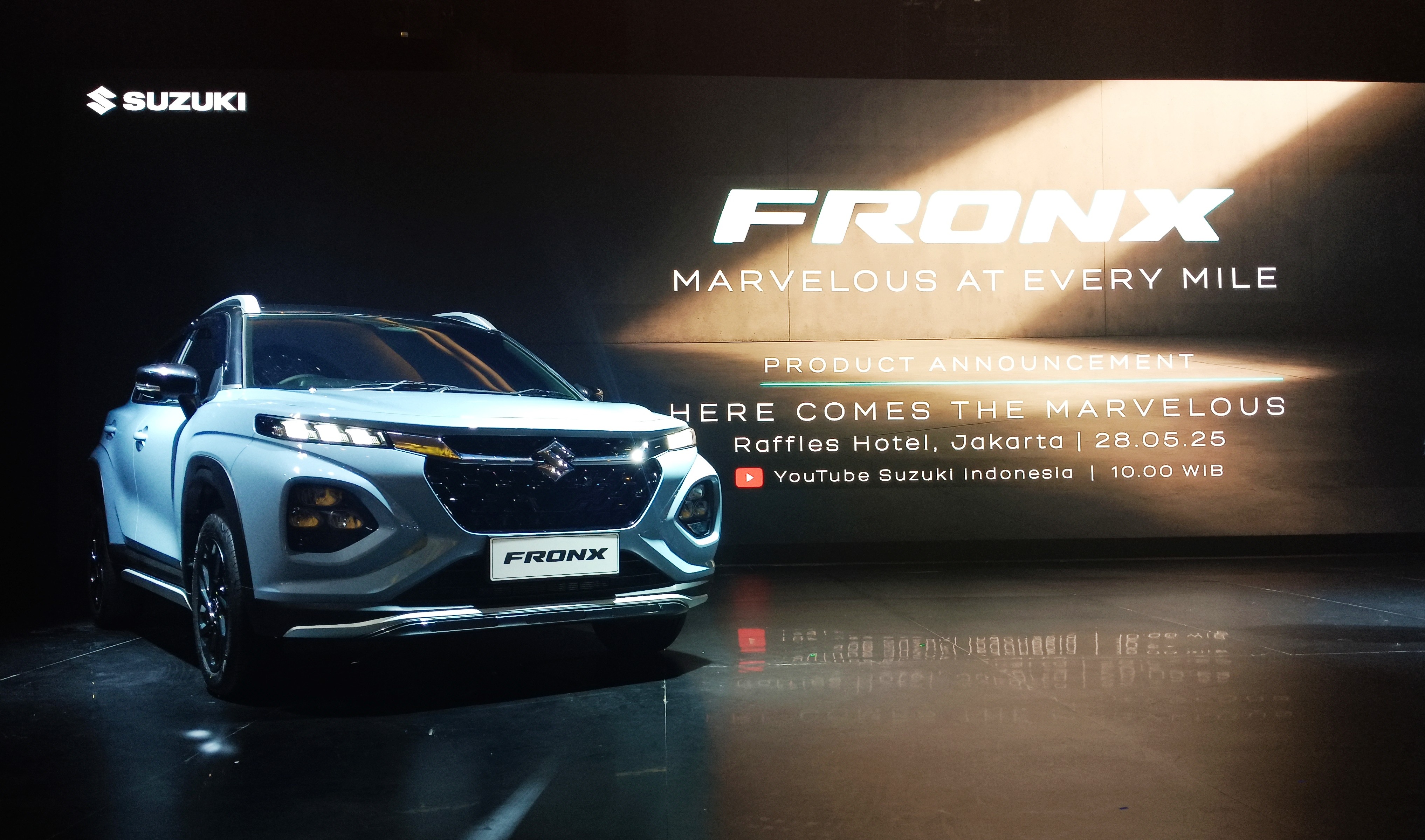 Fronx resmi hadir di Indonesia, kini bisa dipesan di seluruh dealer Suzuki.