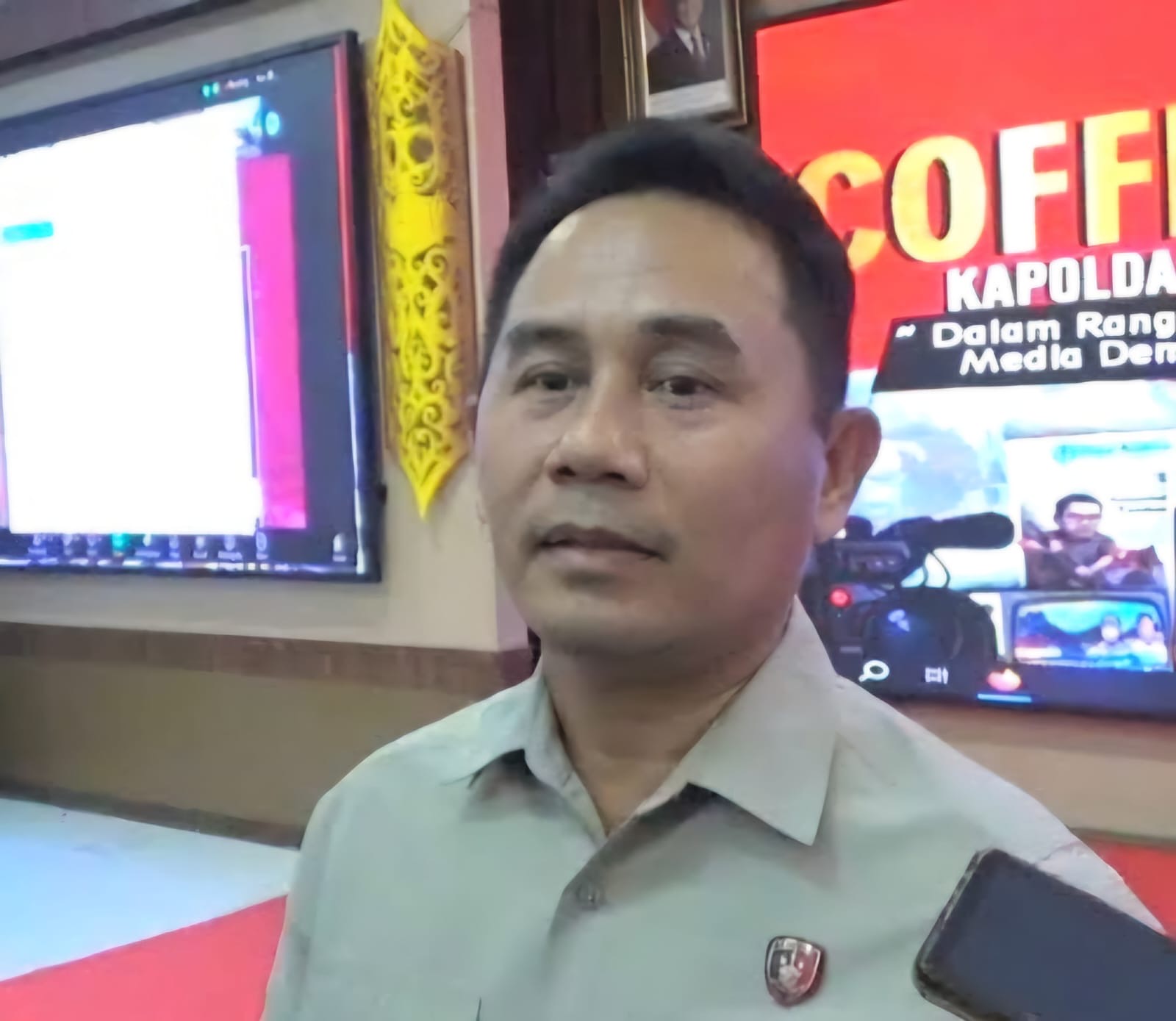 Direktur Reskrimum Polda Kaltim Kombes Pol Jamaluddin Farti.