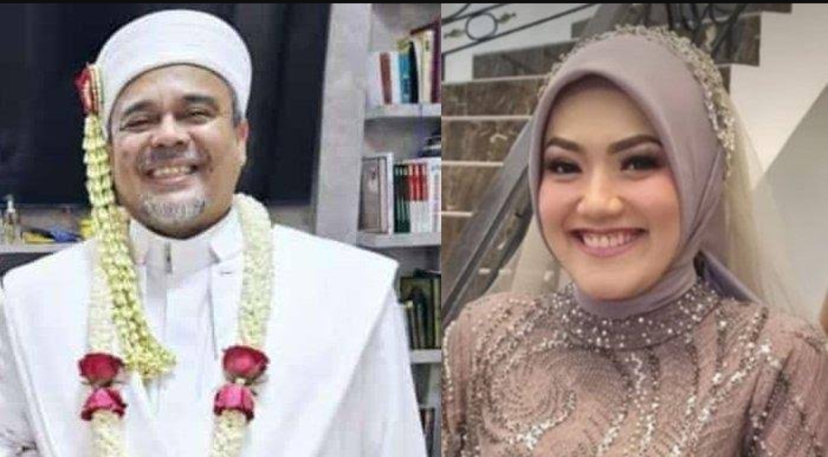 Habib Rizieq dan Syarifah Mona Hasina Alaydrus