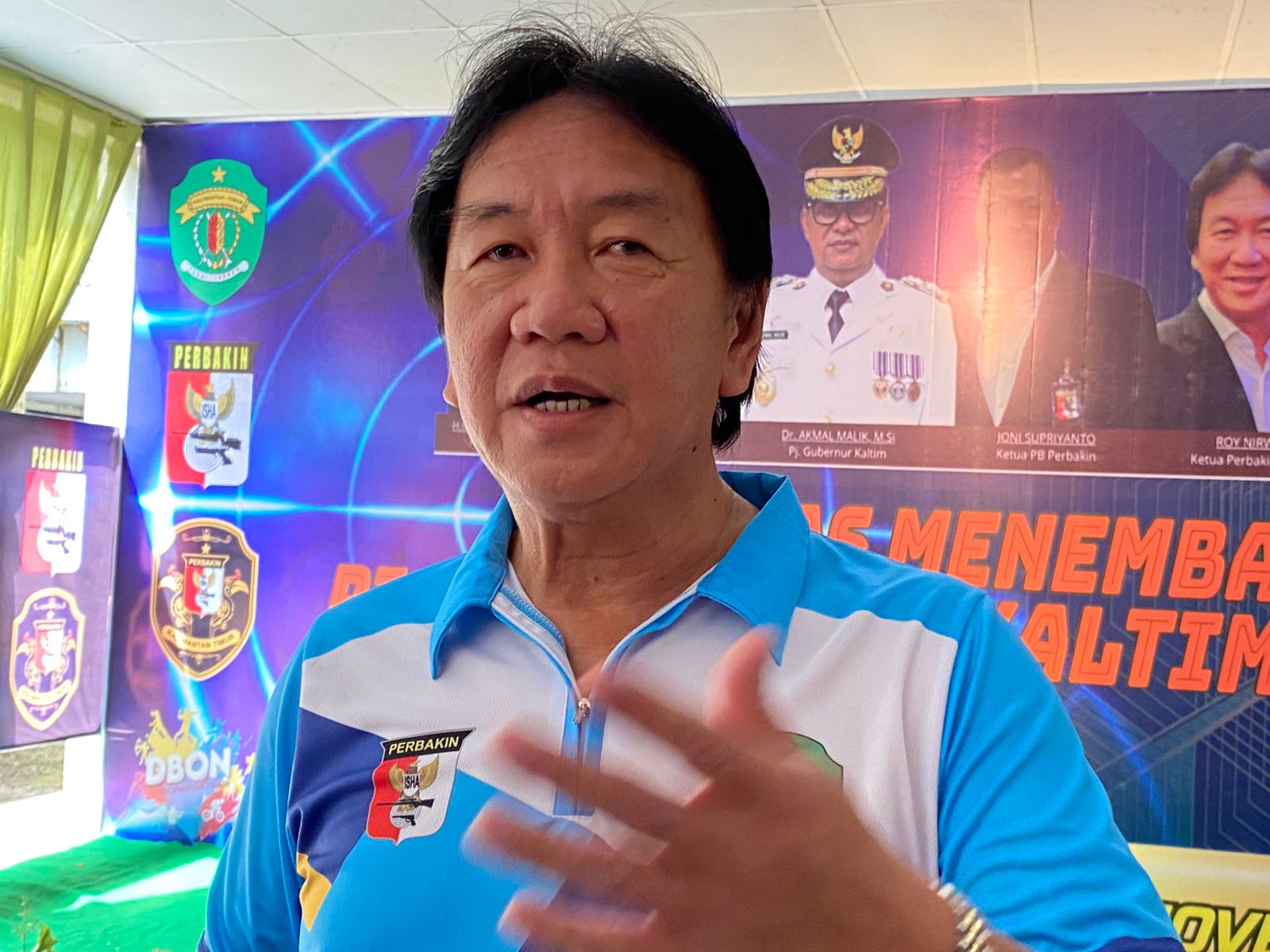 STRATEGI: Ketua Pengprov Perbakin Kaltim Roy Nirwan sebut bakal ubah strategi pembinaan.