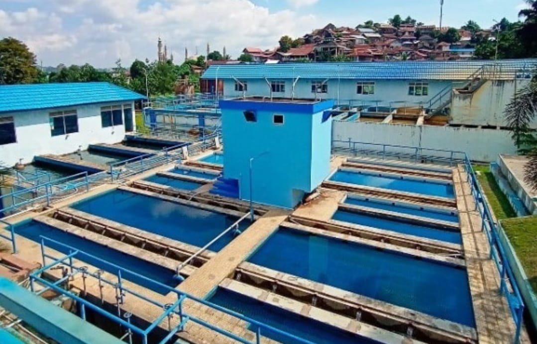 KURAS: Perumdam Tirta Kencana Samarinda akan menguras IPA Cendana, Selasa (3/6), untuk menjaga produksi air bersih.