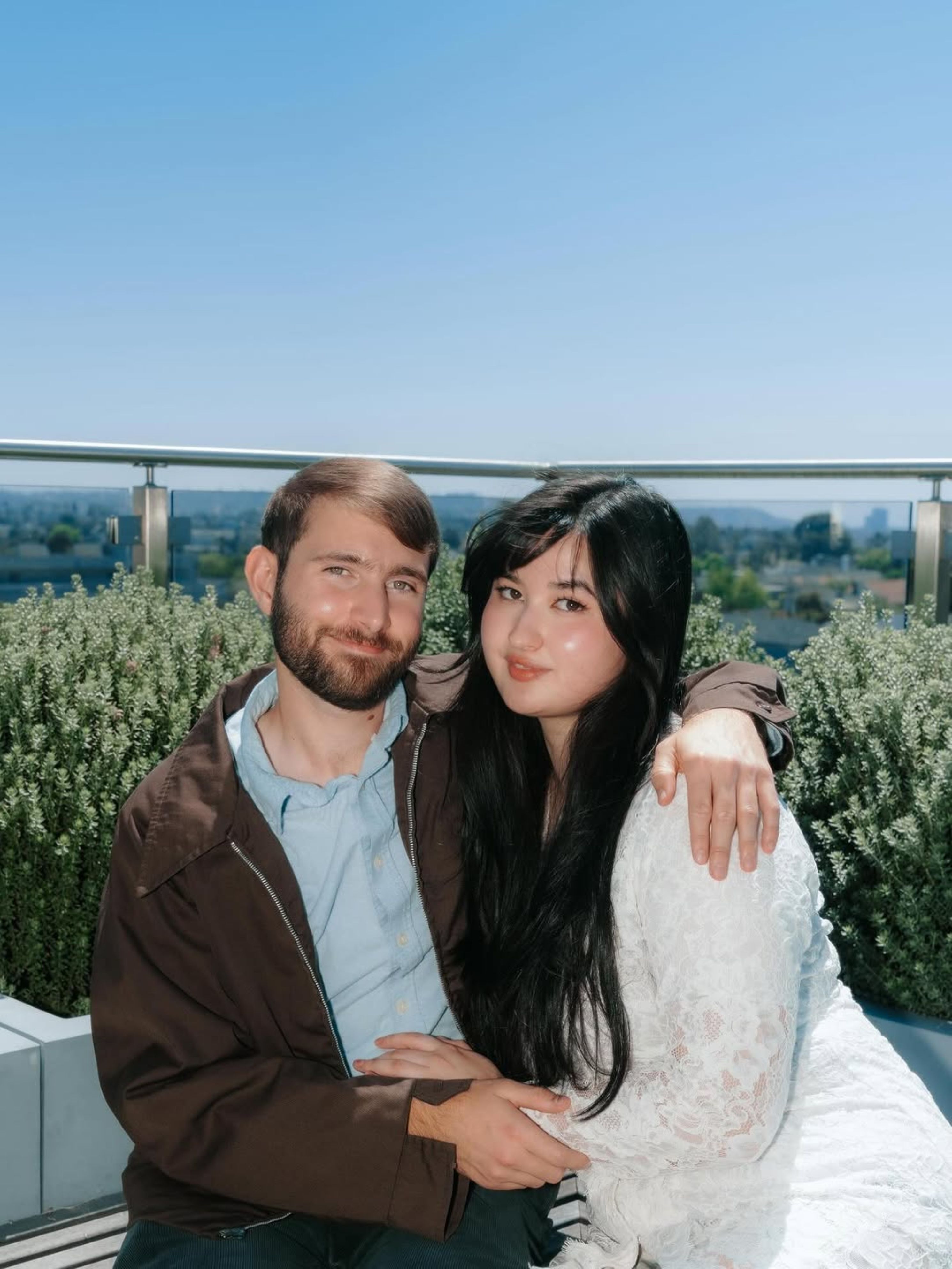 Stephanie Poetri dan Asher Novkov-Bloom.