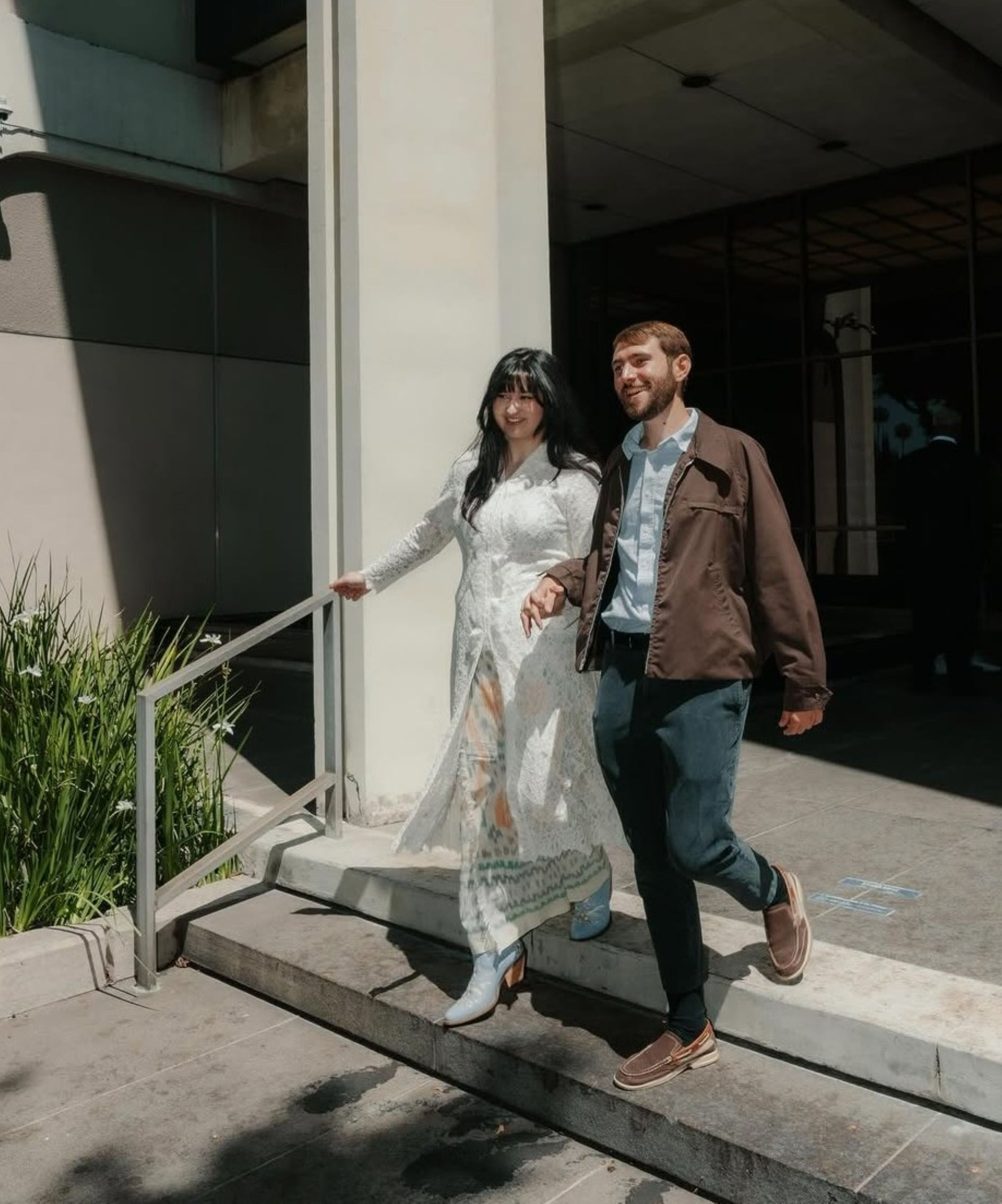 Stephanie Poetri dan Asher Novkov-Bloom.