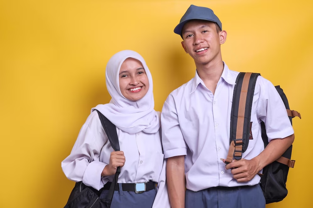 Ilustrasi siswa SMA.