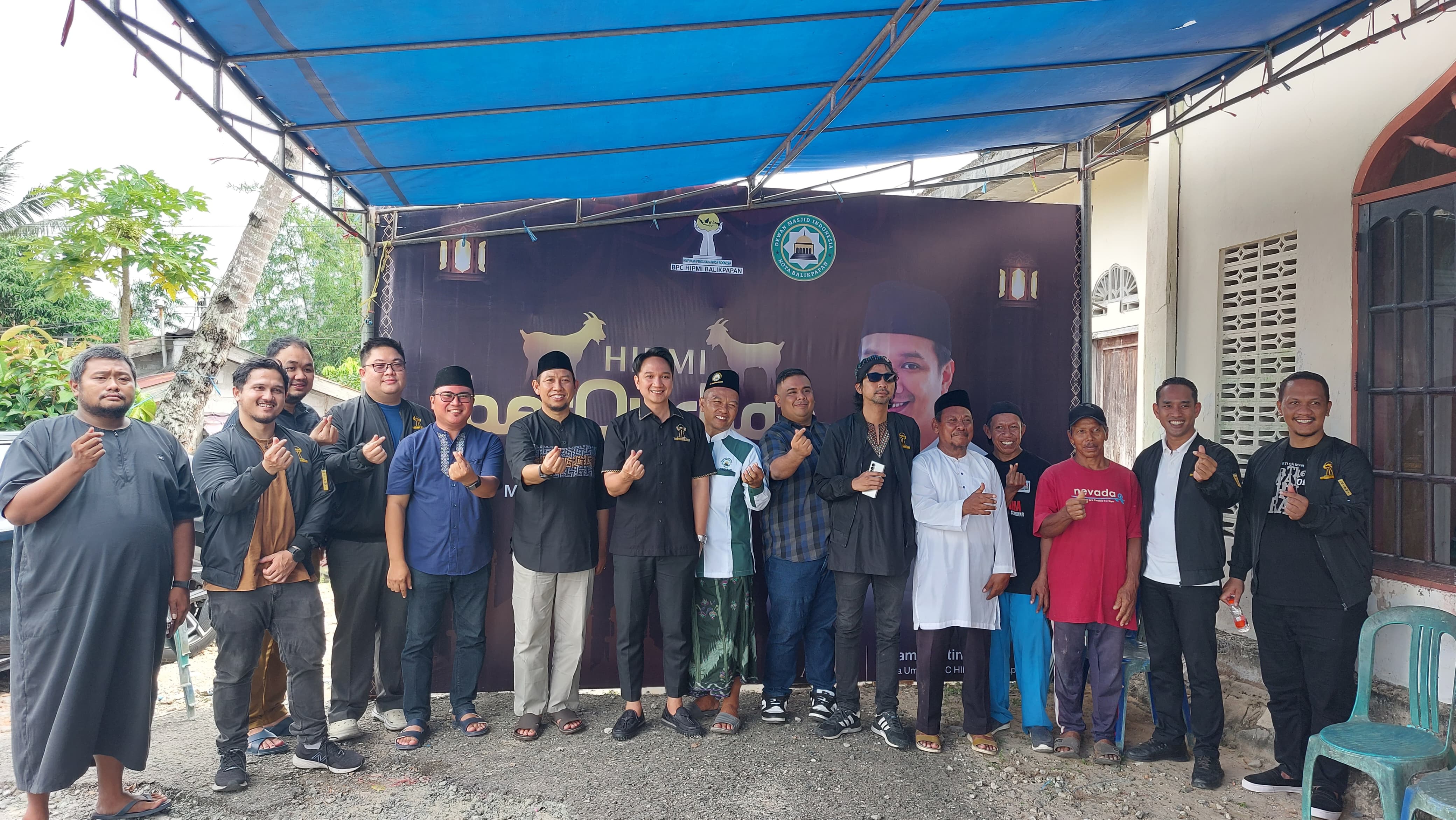 Hari Raya Iduladha tahun ini jadi sangat berkesan bagi Masjid Nur Asy Syakirin. (FOTO: OKTAVIA MEGARIA/KP)