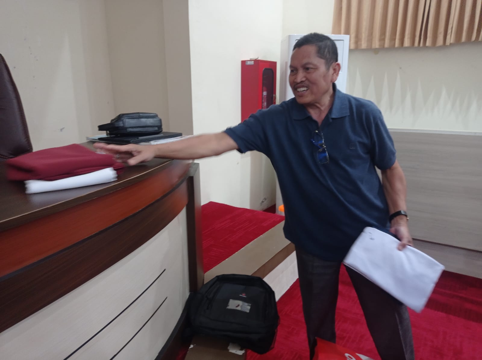 Plt Kepala Dinas Pendidikan dan Kebudayaan (Disdikbud) Bontang Saparuddin