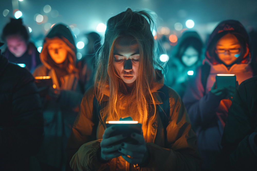 Ilustrasi FOMO.