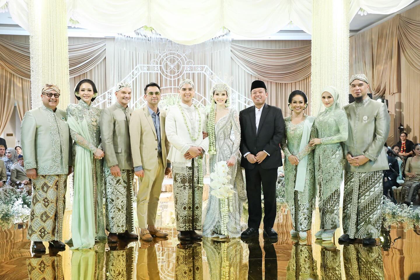 TERTUTUP: Al Ghazali dan Alyssa Daguise menikah, Senin, 16 Juni 2025.