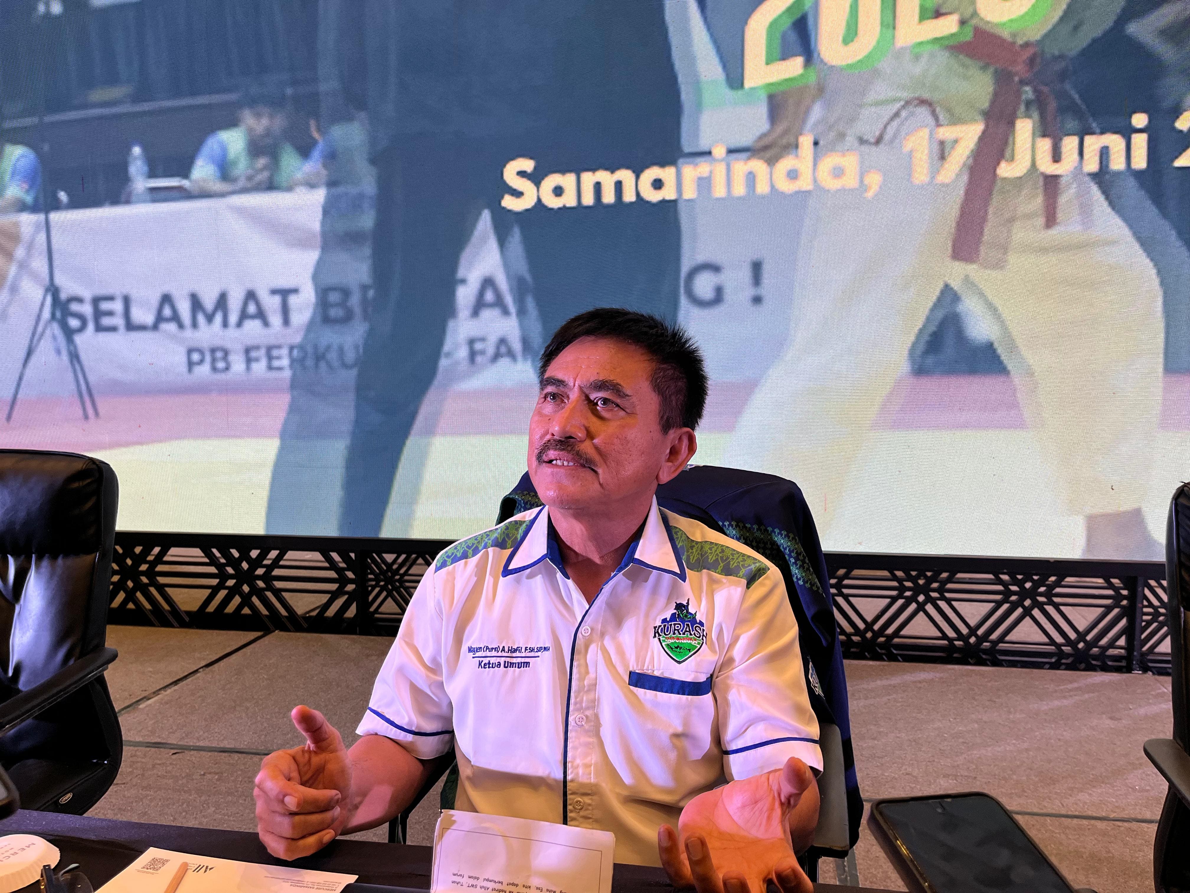 Ketua Umum PB Ferkushi Mayjen TNI (Purn) Teuku Abdul Hafil Fuddin.