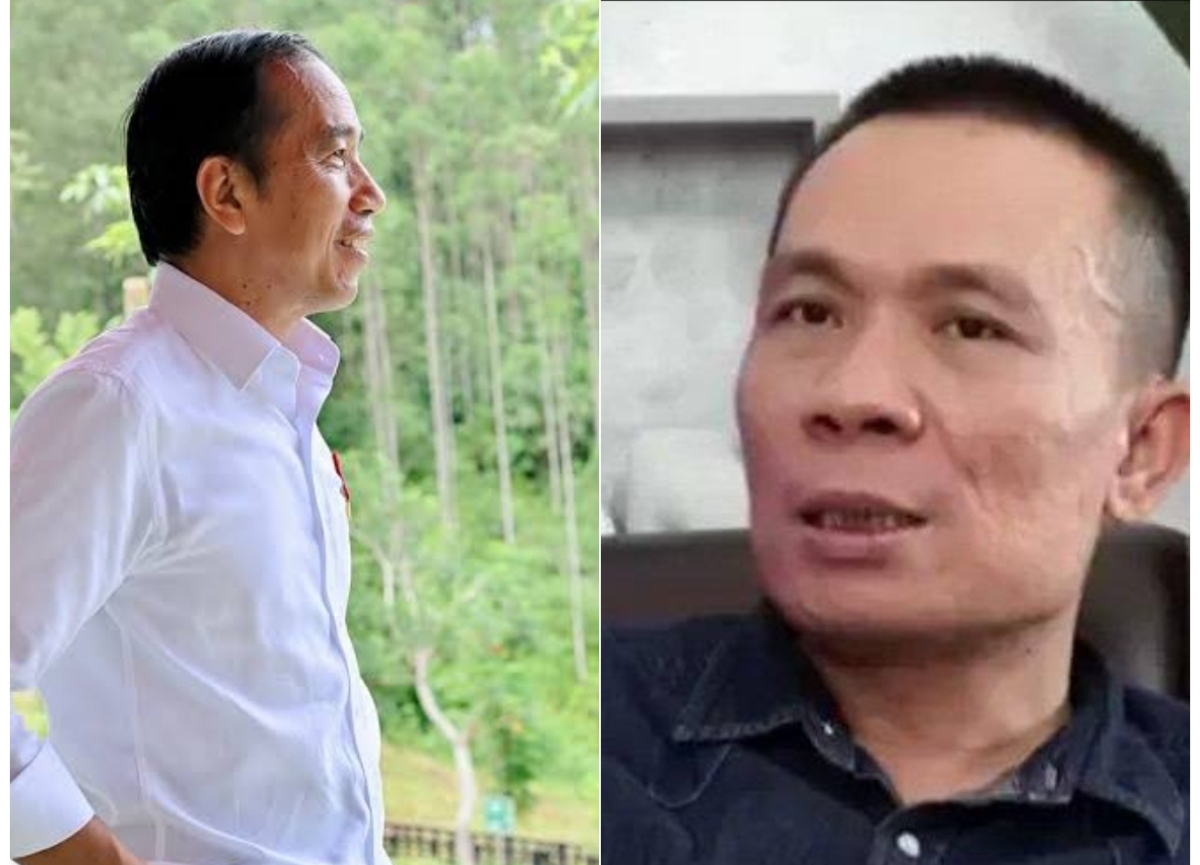Joko Widodo dan Rismon Sianipar 