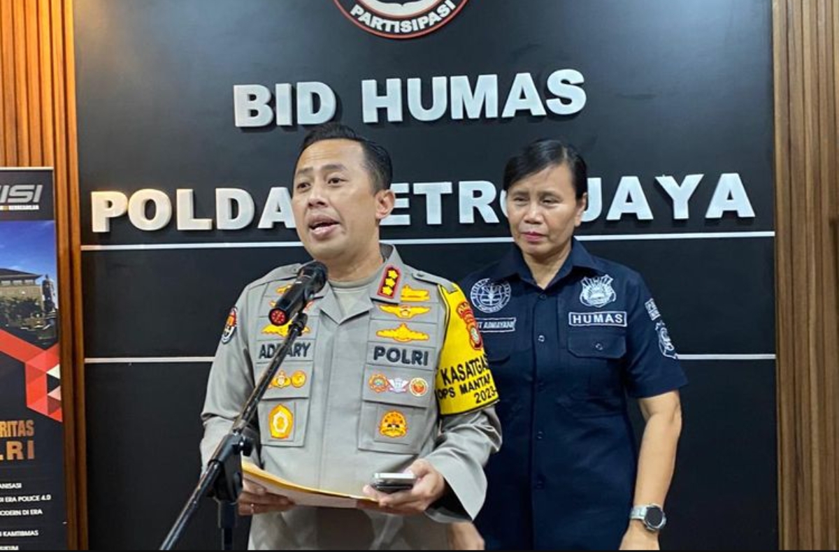 Kabid Humas Polda Metro Jaya Kombes Pol Ade Ary Syam Indradi saat memberikan keterangan beberapa waktu lalu. (Foto/Humas Polri)