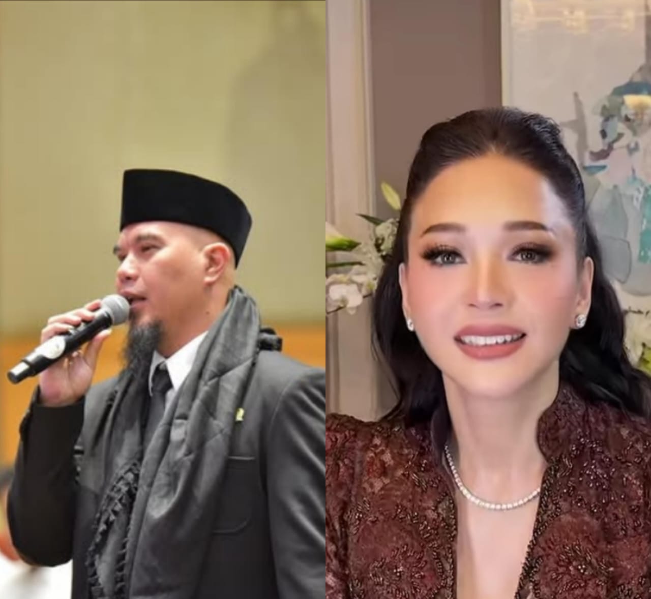Ahmad Dhani dan Maia Estianty.