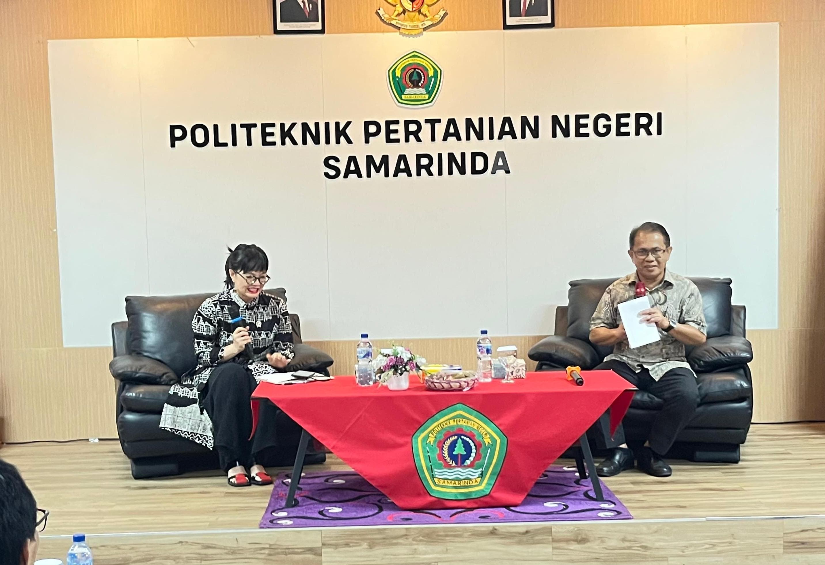 PENGUATAN: Tampak suasana diskusi dan materi oleh Wamendikti Saintek Stella Christie Dorong Fokus Penguatan Riset.