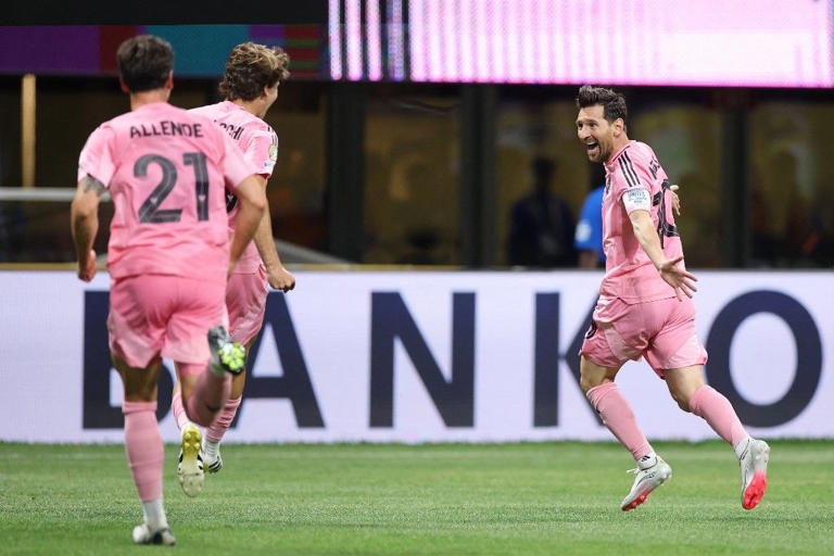 Lionel Messi mencetak gol kemenangan bagi Inter Miami atas Porto.