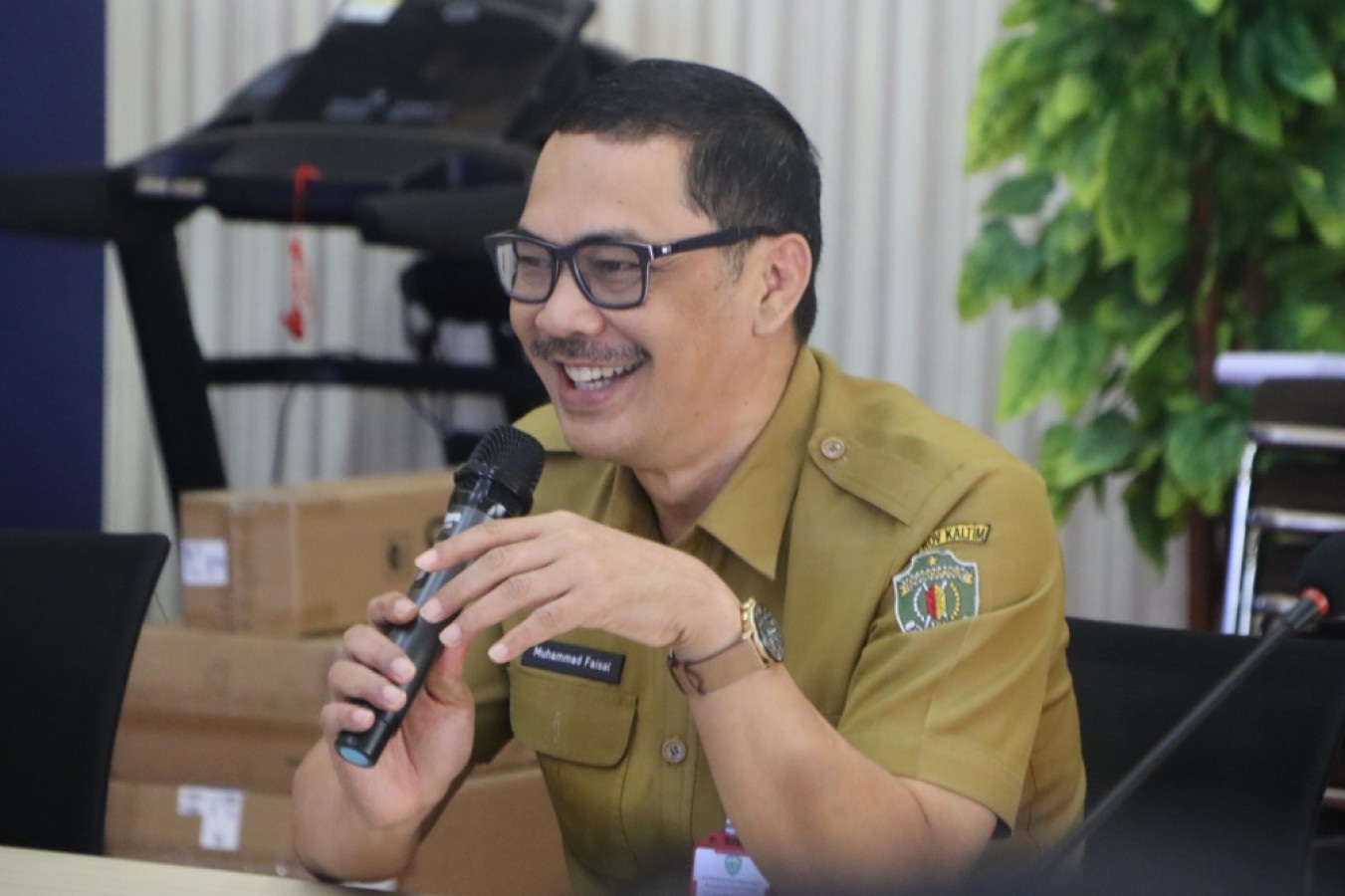 Kepala Dinas Komunikasi dan Informatika (Kadiskominfo) Muhammad Faisal