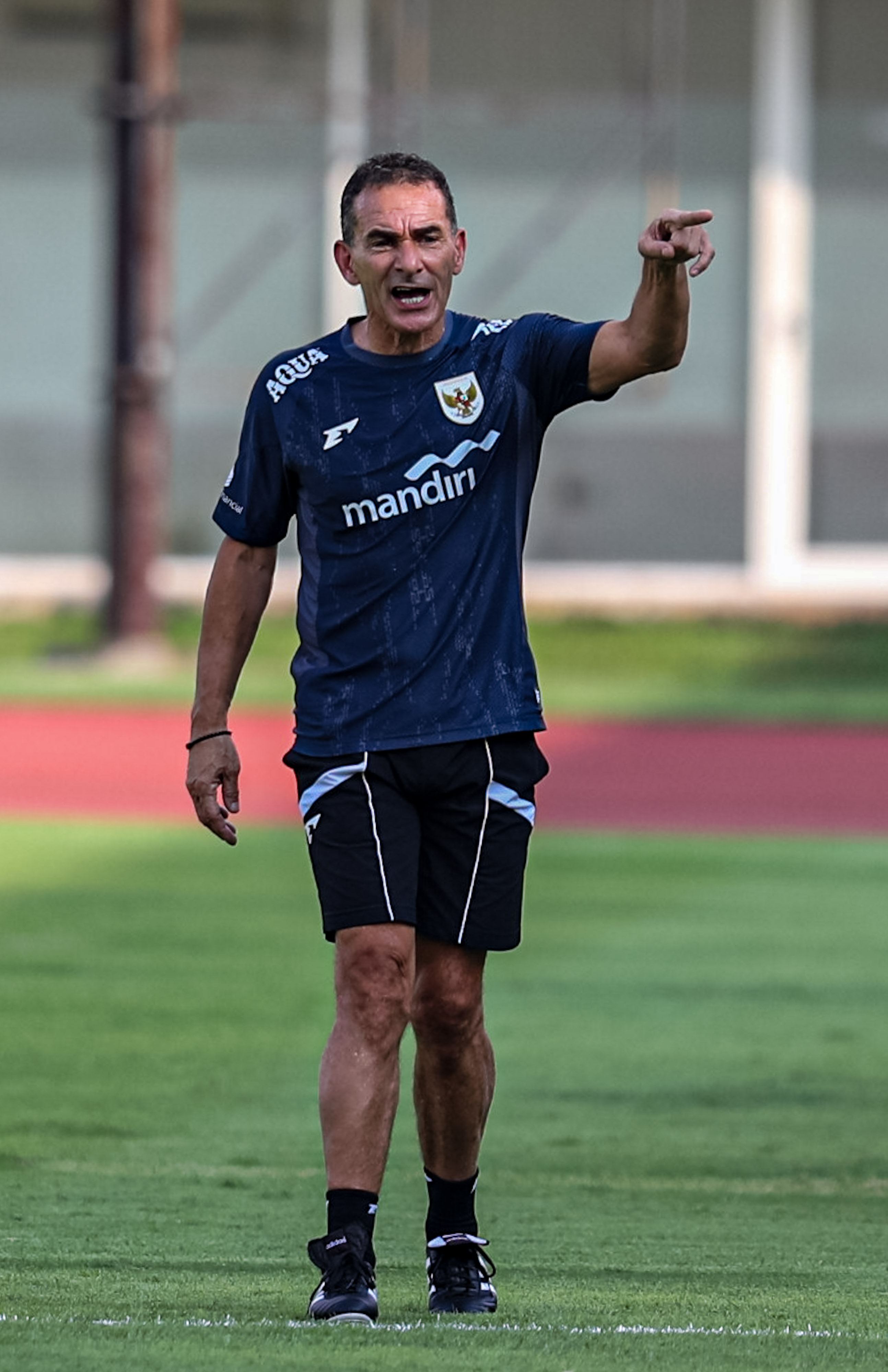 Pelatih timnas Indonesia U-23 Gerald Vanenburg.