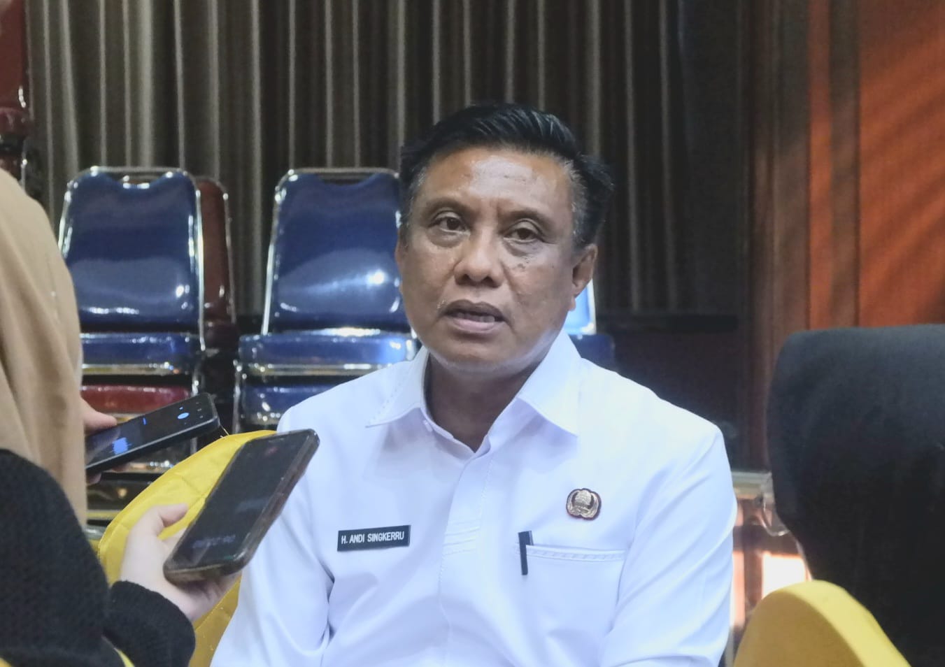 Kepala Disdikpora PPU Andi Singkerru