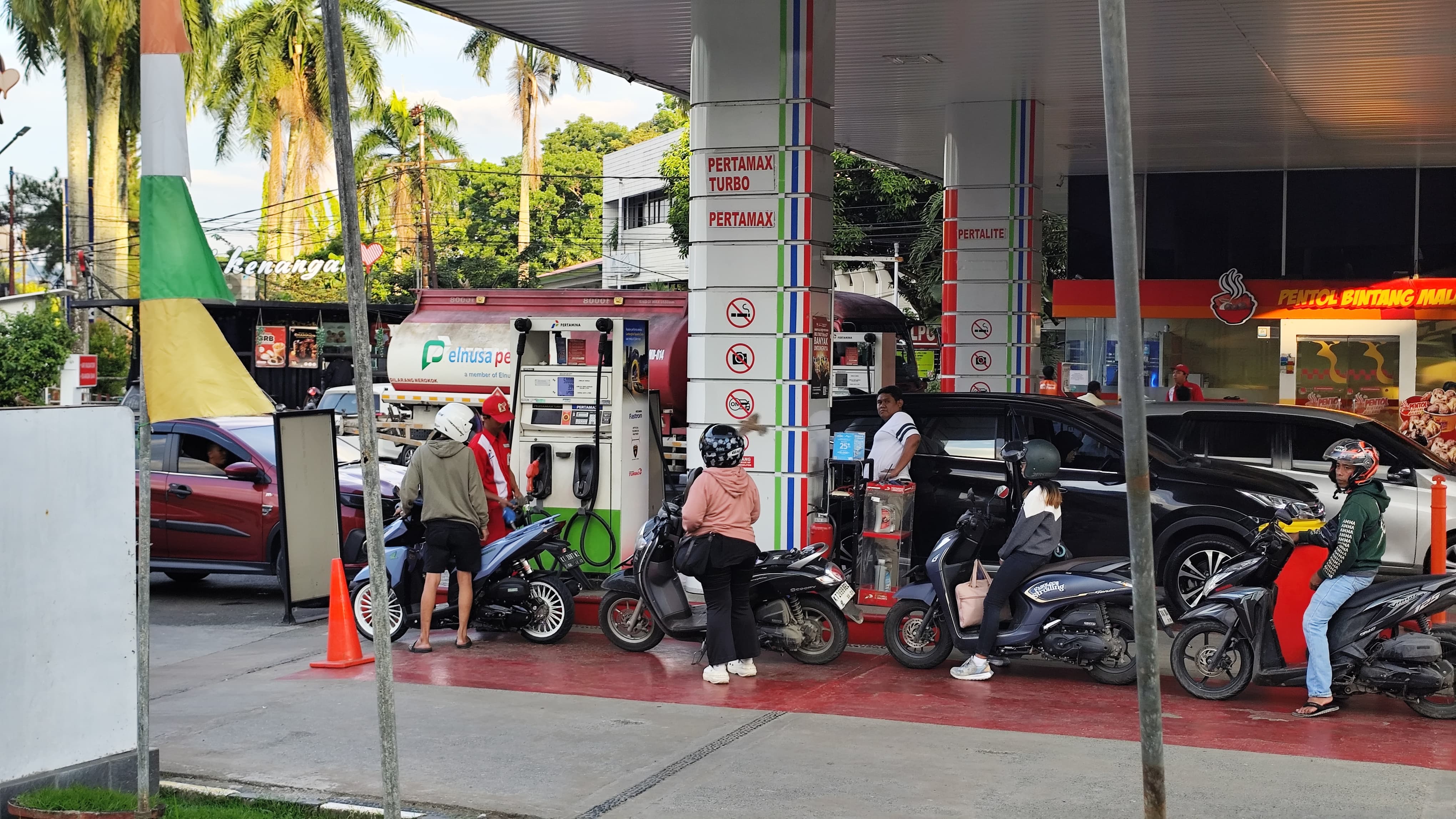 LAHAN SUDAH SIAP: Pemkot Samarinda masih menunggu respons Pertamina terkait rencana pembangunan SPBU khusus ASN. (FOTO DENNY SAPUTRA/KP)