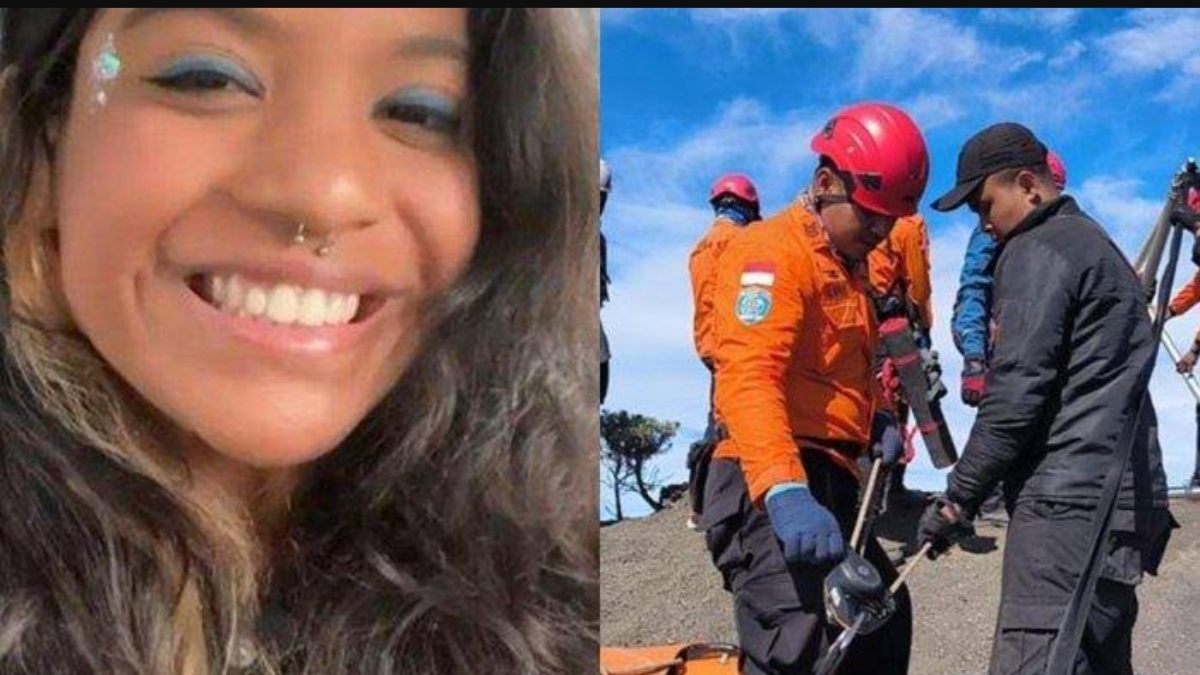 Juliana, pendaki gunung asal Brasil terjatuh di kawasan Gunung Rinjani, Nusa tenggara Barat. Tim SAR gabungan terus belum berupaya mengevakuasi korban. (FOTO: IST)