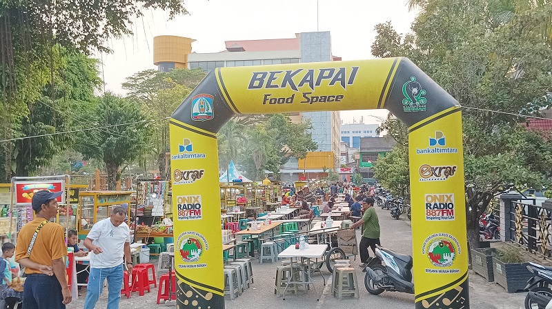 INISIATIF: Bank Indonesia menginisiasi pengembangan Zona Kuliner Halal, Aman dan Sehat (KHAS) di kawasan Taman Bekapai, sebagai destinasi wisata kuliner halal pertama di Balikpapan.&nbsp;