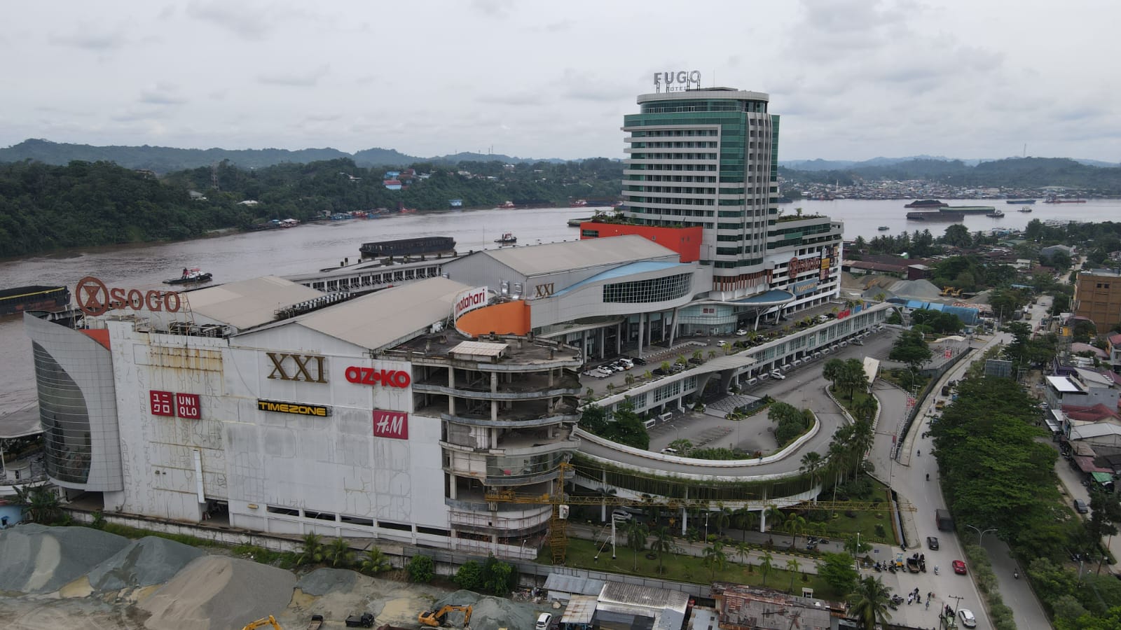 BELUM JELAS: Di balik geliat aktivitas eknomi di BIGmall Samarinda, sertifikat layakn fungsi masih menjadi perbincangan.