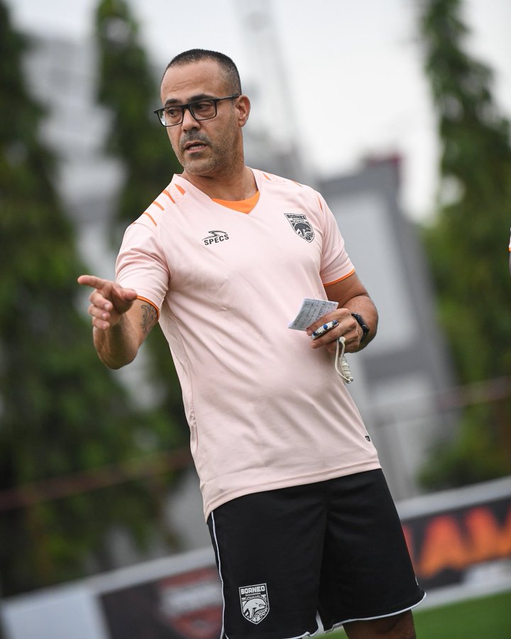 Pelatih Borneo FC Samarinda Fabio Lefundes