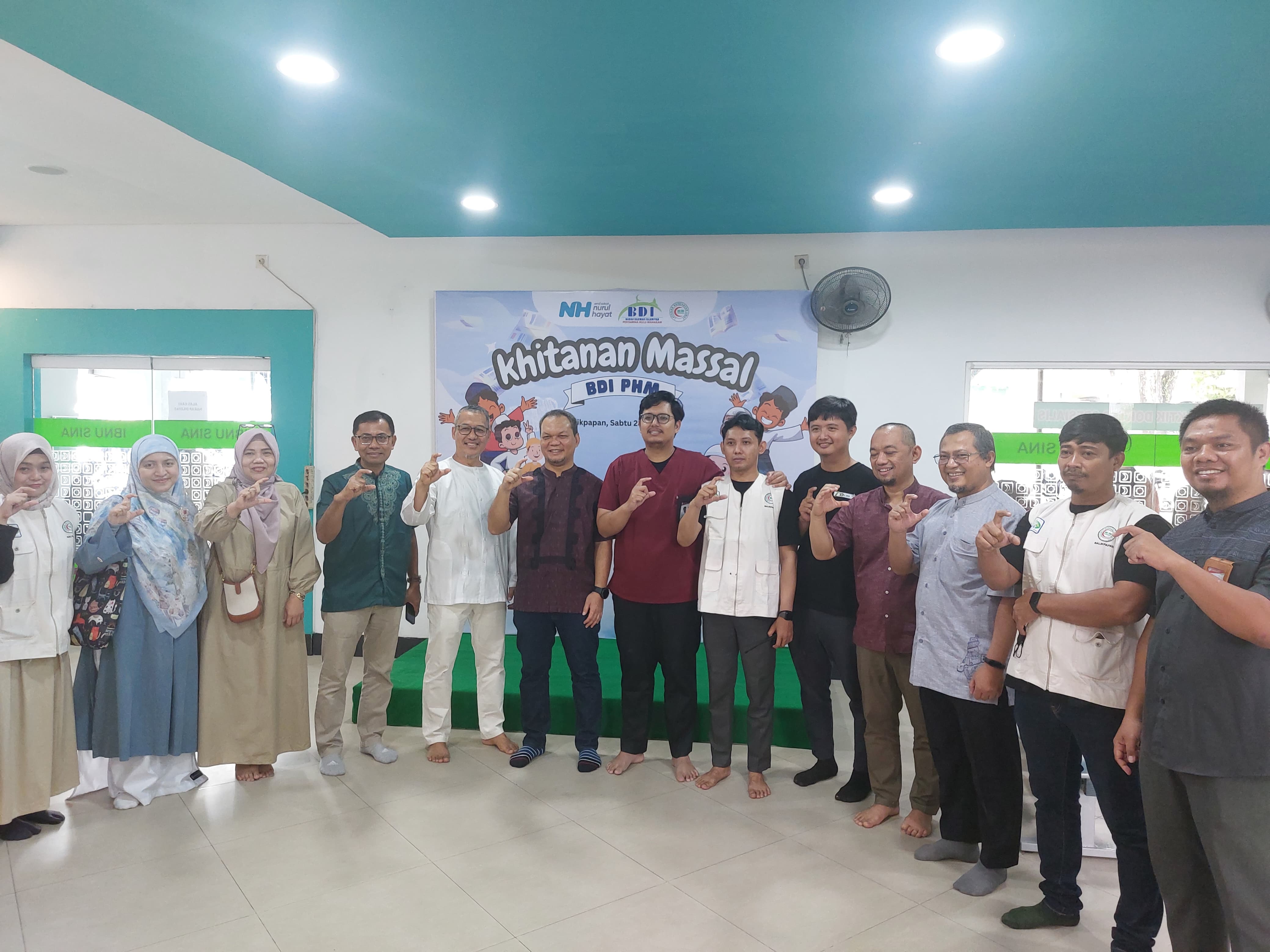 CSR: PHM kembali menggelar khitanan massal untuk kedua kalinya tahun ini di RS Ibnu Sina.